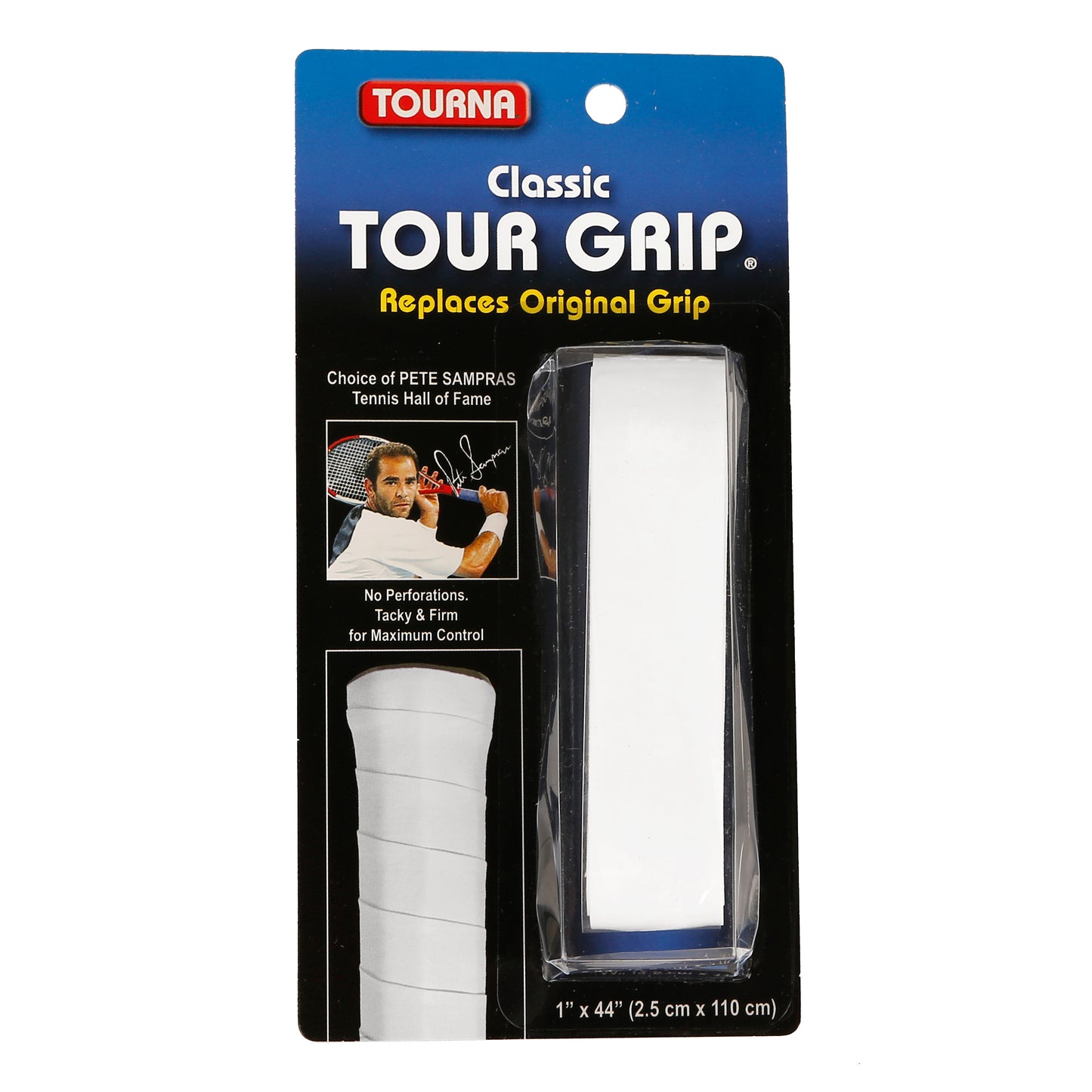Tourna Tour Grip 1 Pack-White Tourna Tour Grip 1 Pack-White