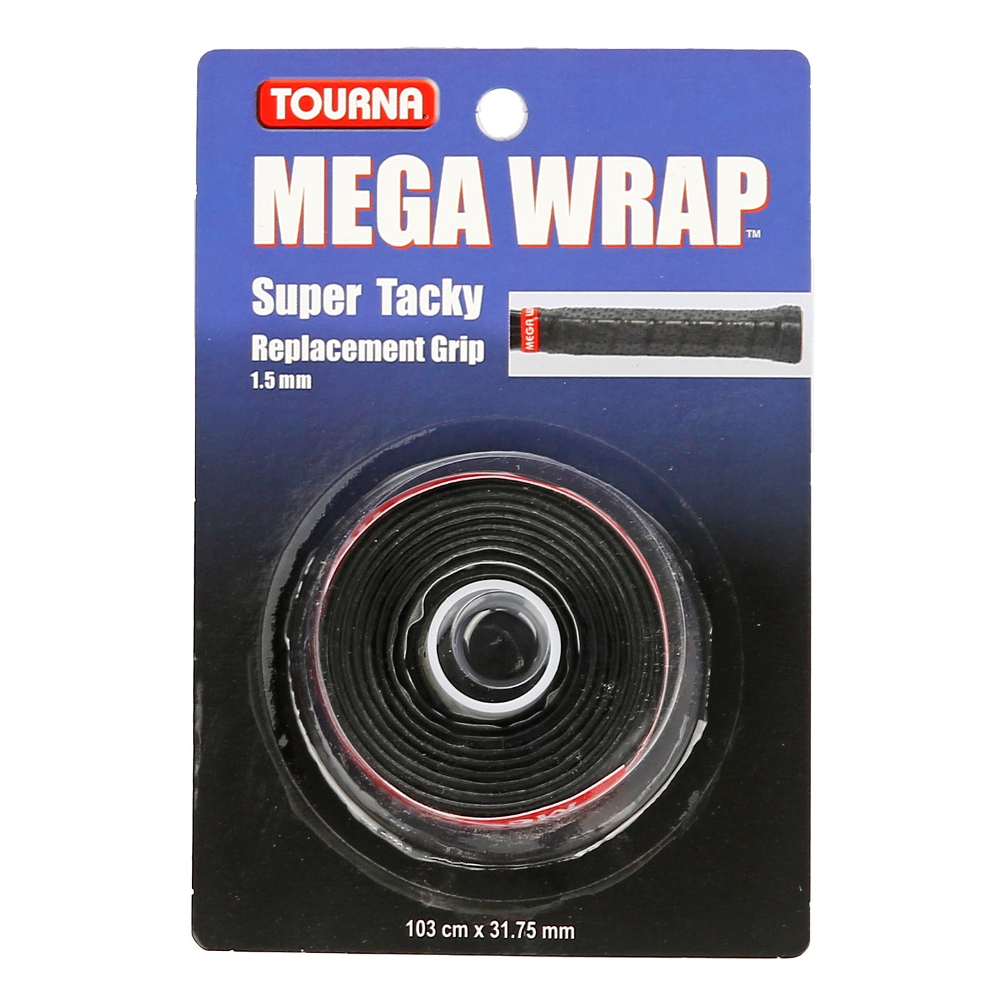 Tourna Mega Wrap 1 Pack-Black Tourna Mega Wrap 1 Pack-Black