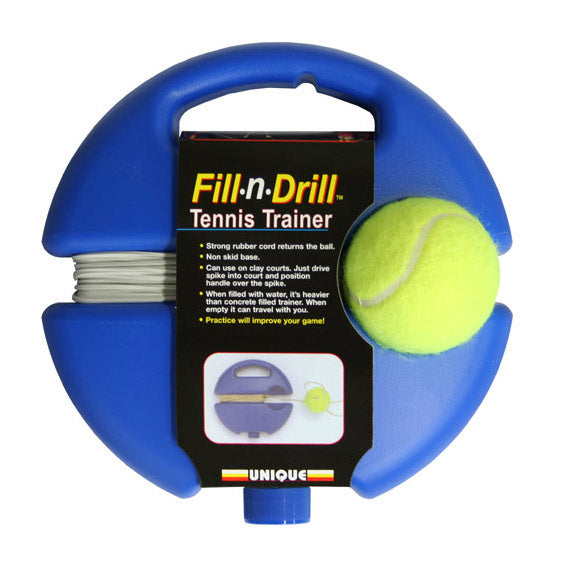Tourna Fill & Drill Tennis Training Device-Blue,Yellow Tourna Fill & Drill Tennis Training Device-Blue,Yellow
