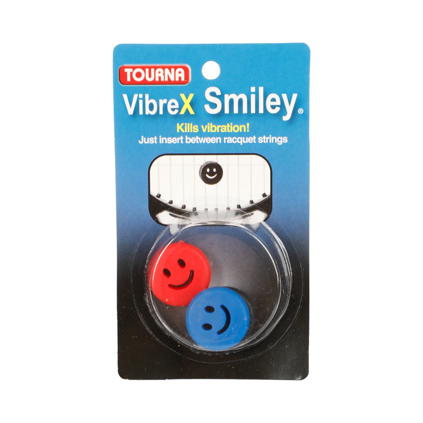 Tourna Vibrex Smile Dampener 3 Pack-Red,Black Tourna Vibrex Smile Dampener 3 Pack-Red,Black
