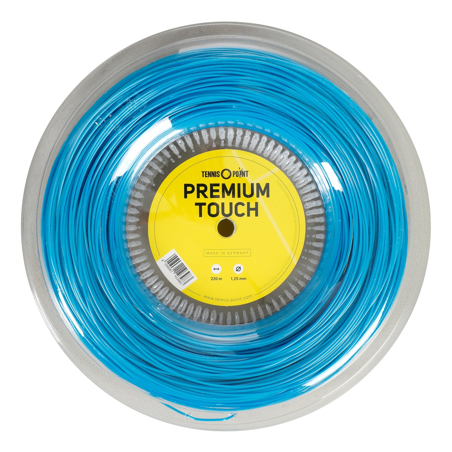 Tennis-Point Premium Touch String reel 220m - light blue Tennis-Point Premium Touch String reel 220m - light blue