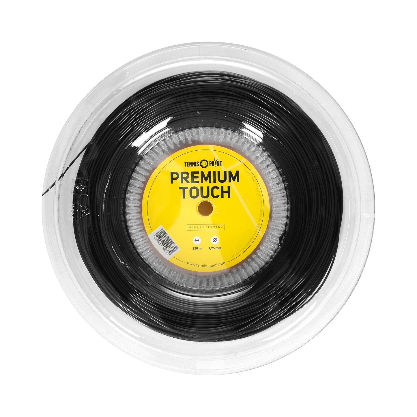 Tennis-Point Premium Touch String Reel 220m-Black Tennis-Point Premium Touch String Reel 220m-Black