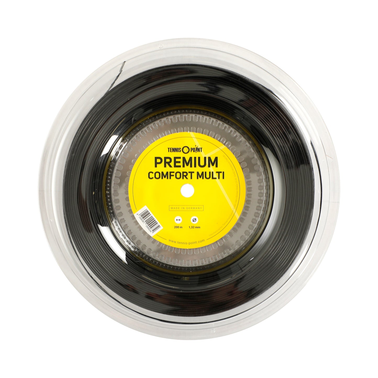 Tennis-Point Premium Comfort Multi String Reel 200m-Black Tennis-Point Premium Comfort Multi String Reel 200m-Black