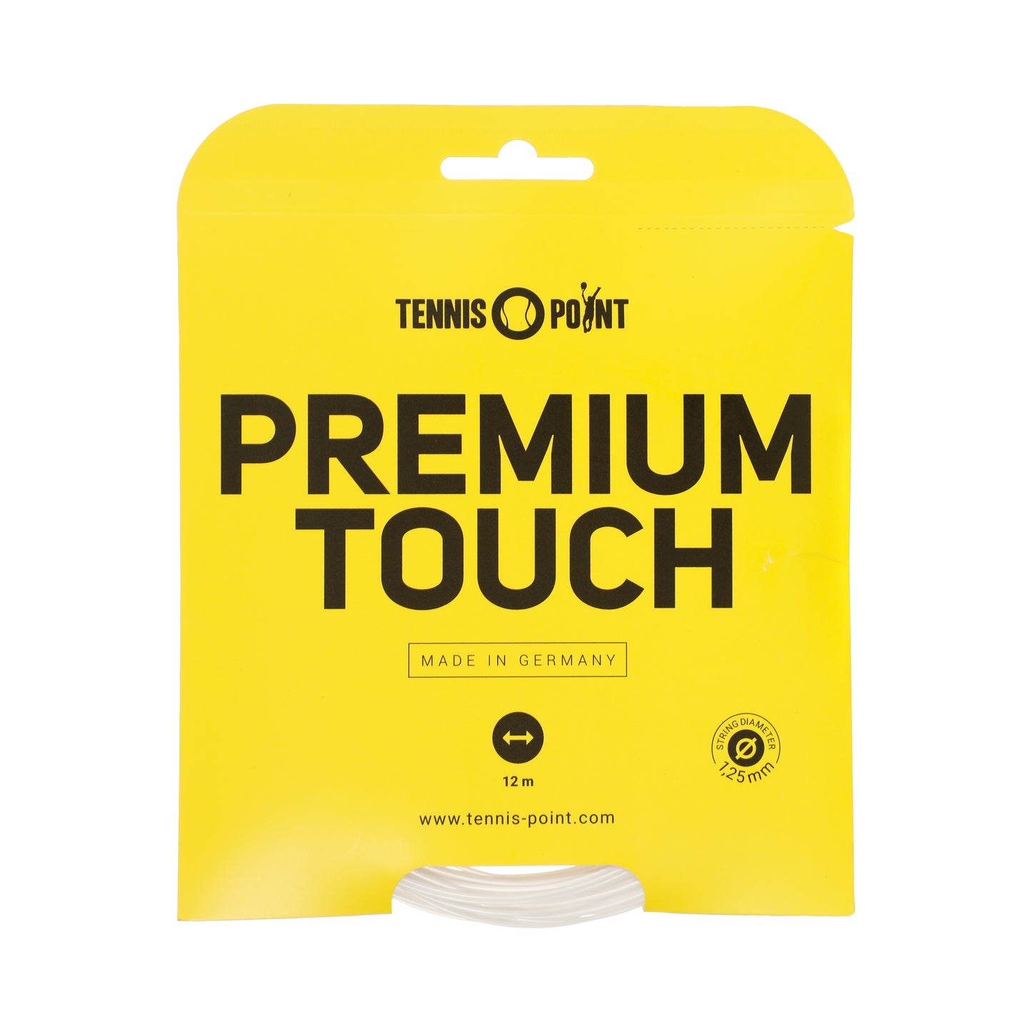 Tennis-Point Premium Touch String Set 12m-White Tennis-Point Premium Touch String Set 12m-White