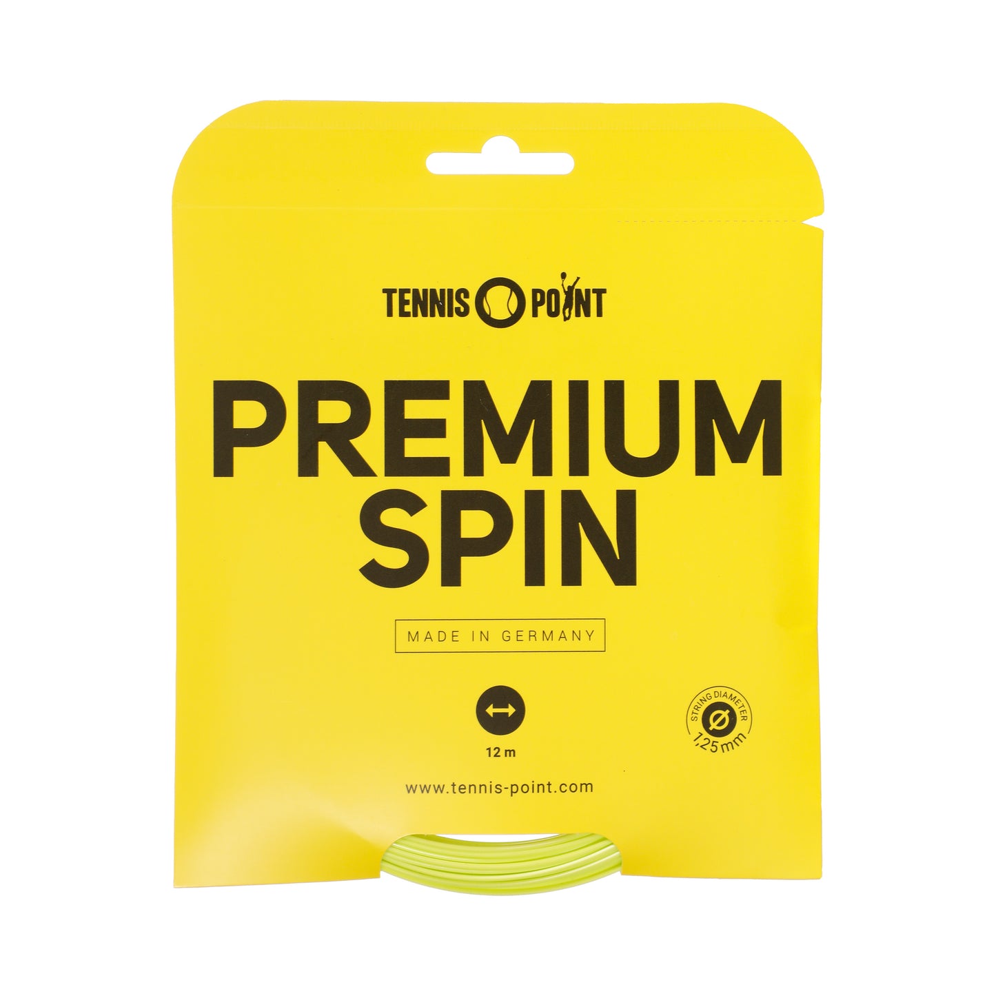Tennis-Point Premium Spin String Set 12m-Lime Tennis-Point Premium Spin String Set 12m-Lime