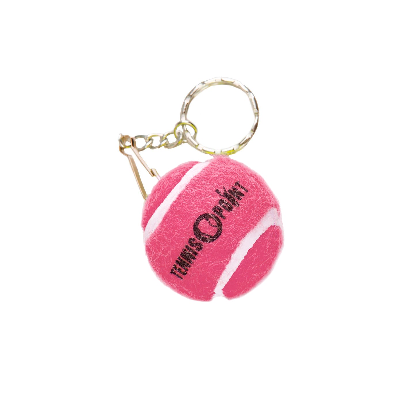 Tennis-Point Key Ring-Pink Tennis-Point Key Ring-Pink