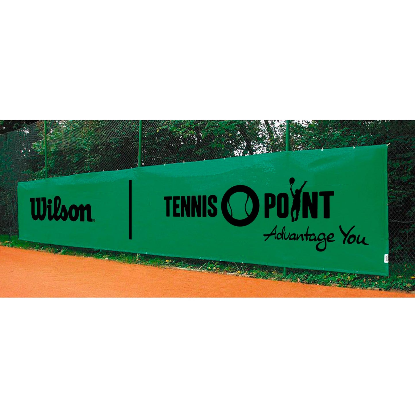 Tennis-Point Wilson 12x2m Windbreak-Green Tennis-Point Wilson 12x2m Windbreak-Green
