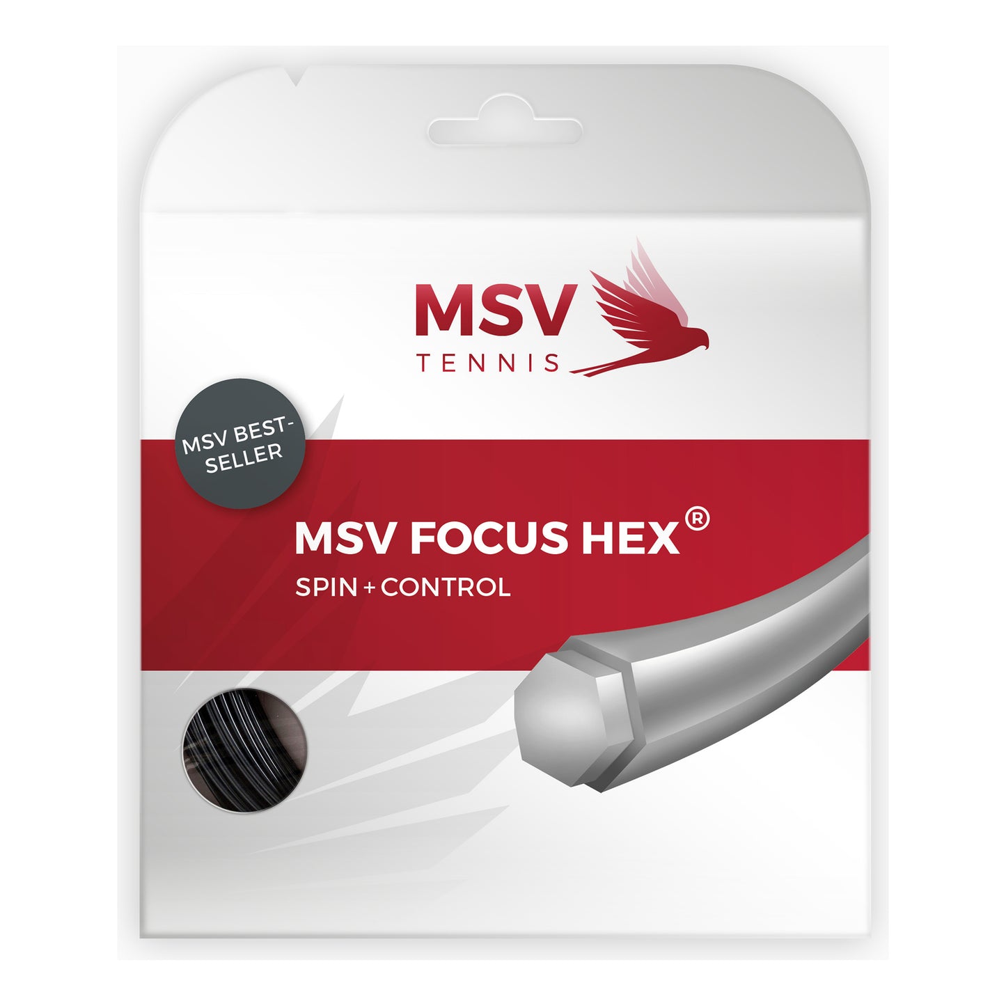 MSV Focus-HEX String Set 12m-Black MSV Focus-HEX String Set 12m-Black