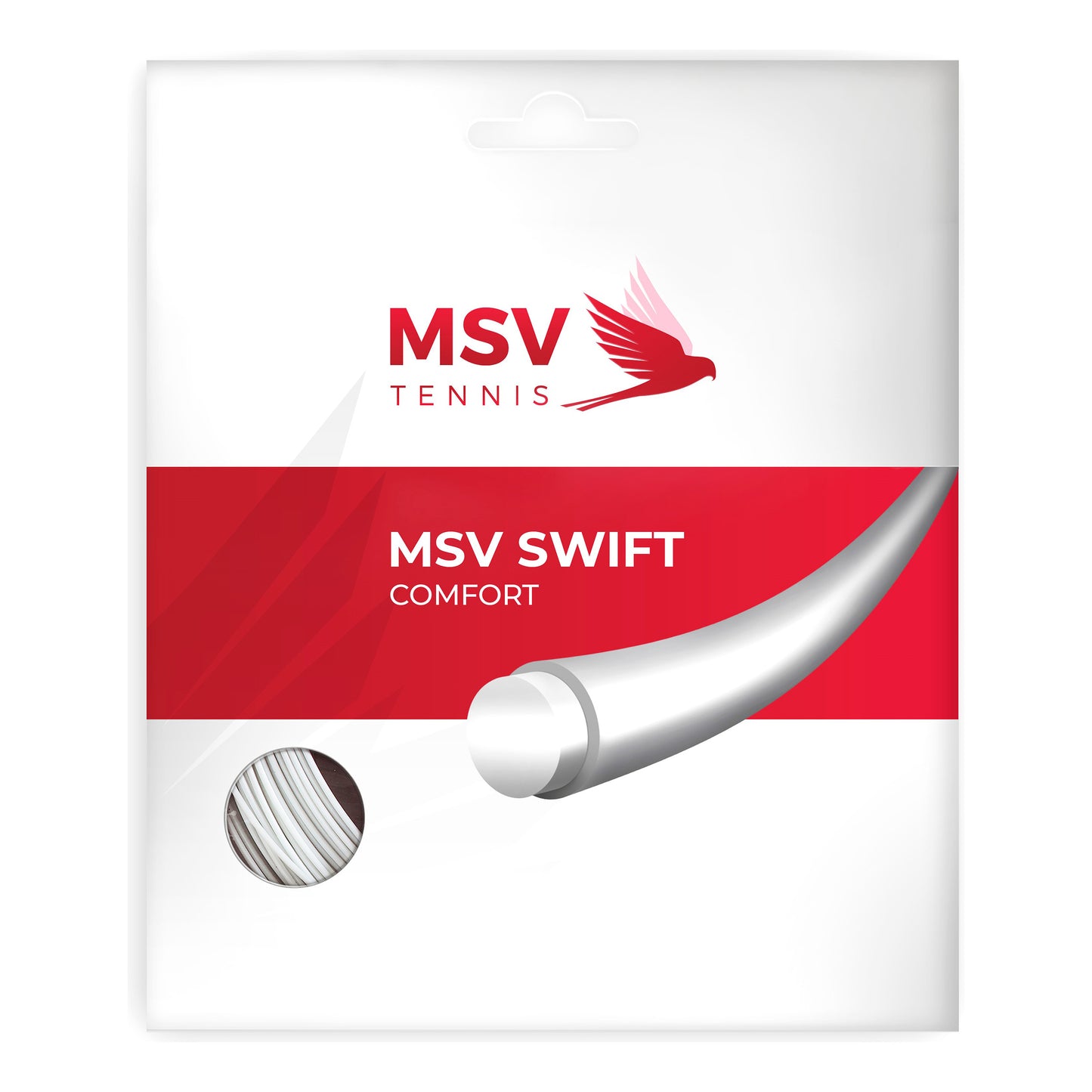 MSV Swift String Set 12m-White MSV Swift String Set 12m-White