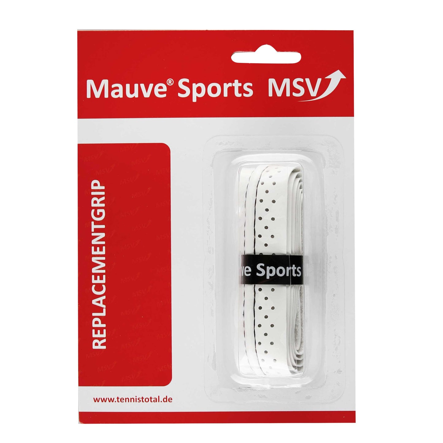 MSV Basic Grip Soft-Stich Perforated And Stitched 1 Pack-White MSV Basic Grip Soft-Stich Perforated And Stitched 1 Pack-White