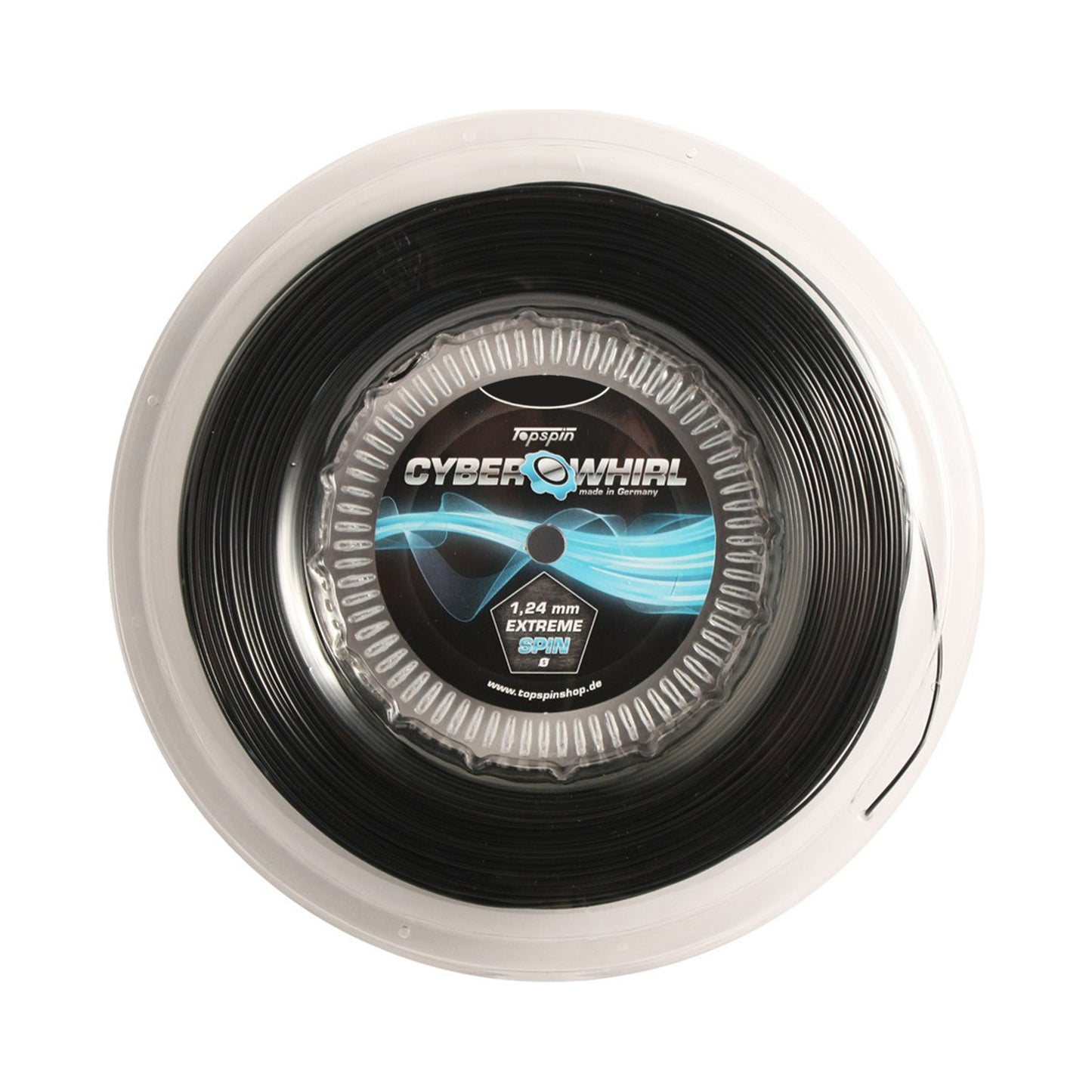 Topspin Cyber Whirl String reel 110m - black Topspin Cyber Whirl String reel 110m - black