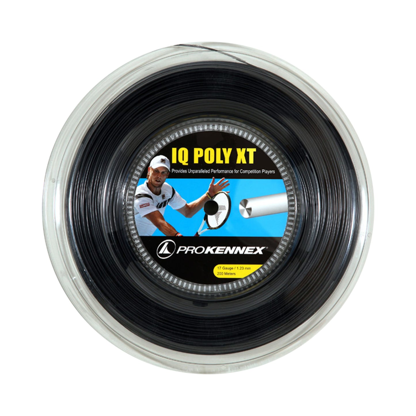 PROKENNEX Iq Poly Xt String Reel-Black PROKENNEX Iq Poly Xt String Reel-Black