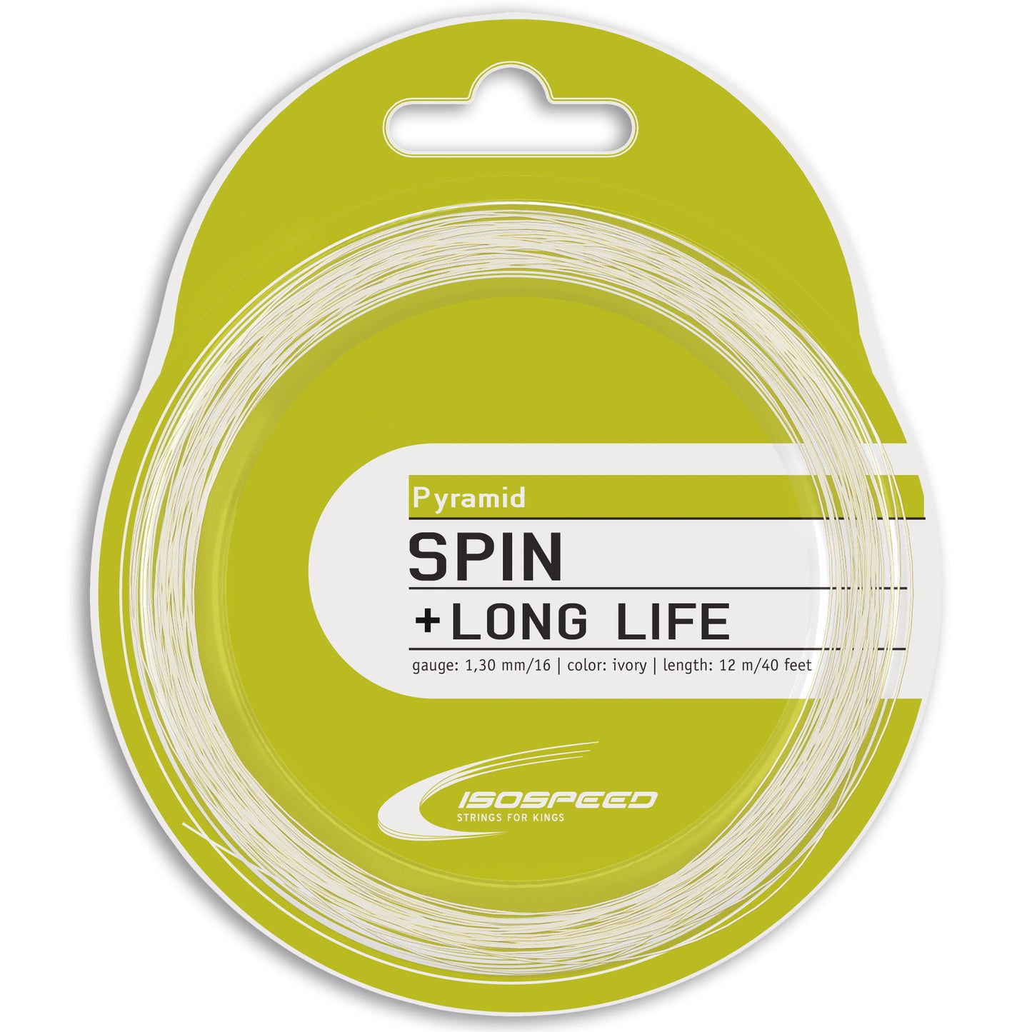 Isospeed Pyramid String Set 12m-White Isospeed Pyramid String Set 12m-White