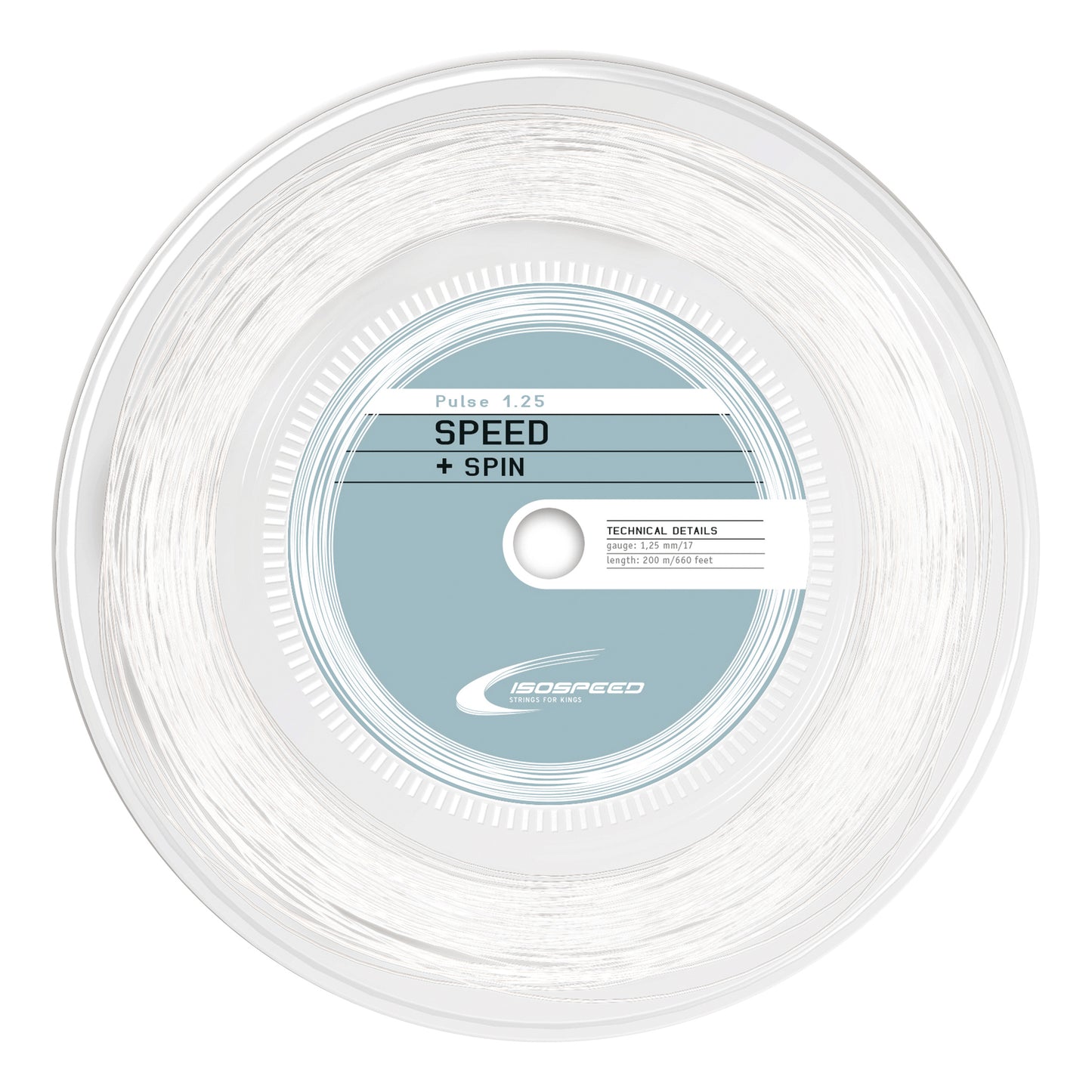 Isospeed Pulse String Reel 200m-White Isospeed Pulse String Reel 200m-White