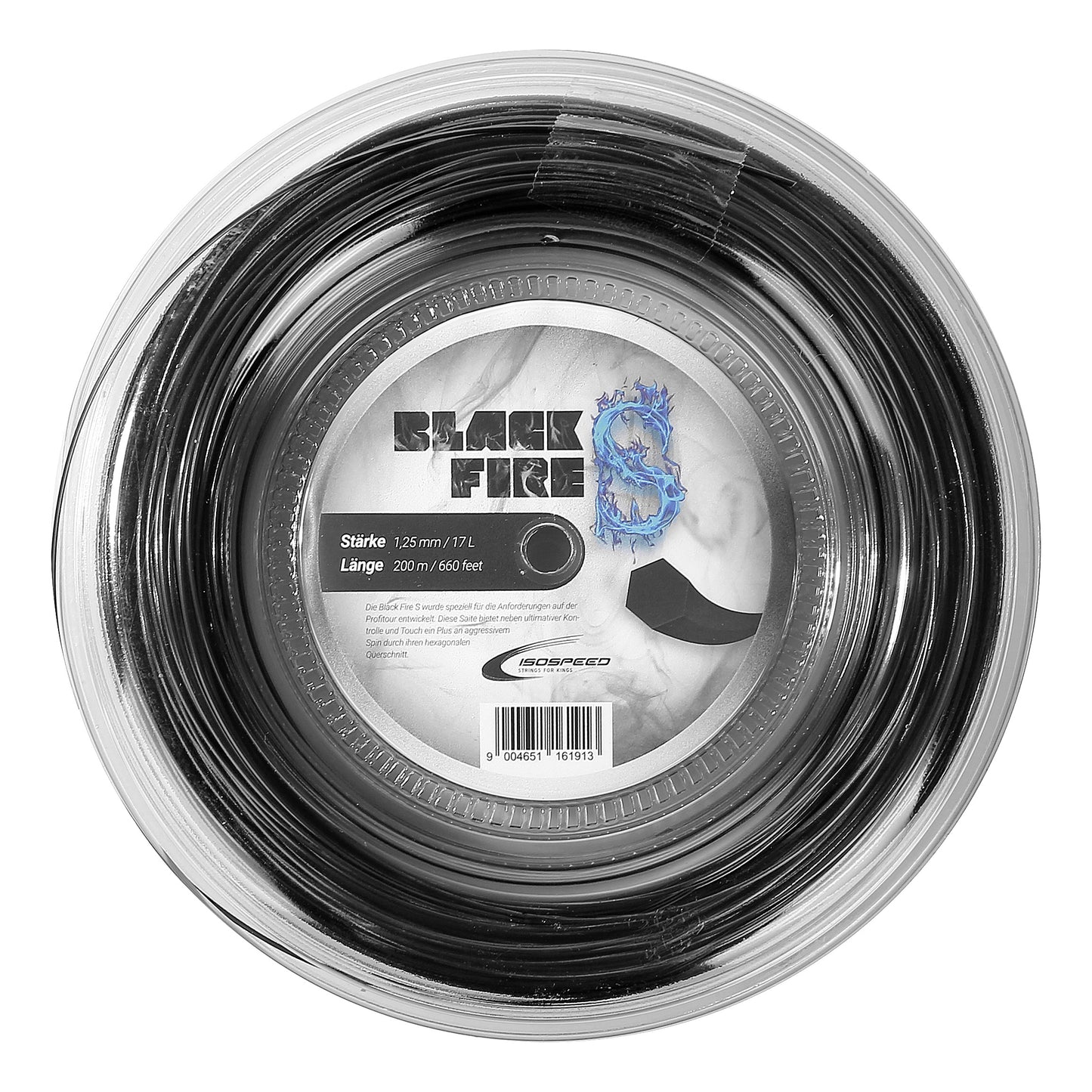 Isospeed Black FireS String Reel 200m-Black Isospeed Black FireS String Reel 200m-Black