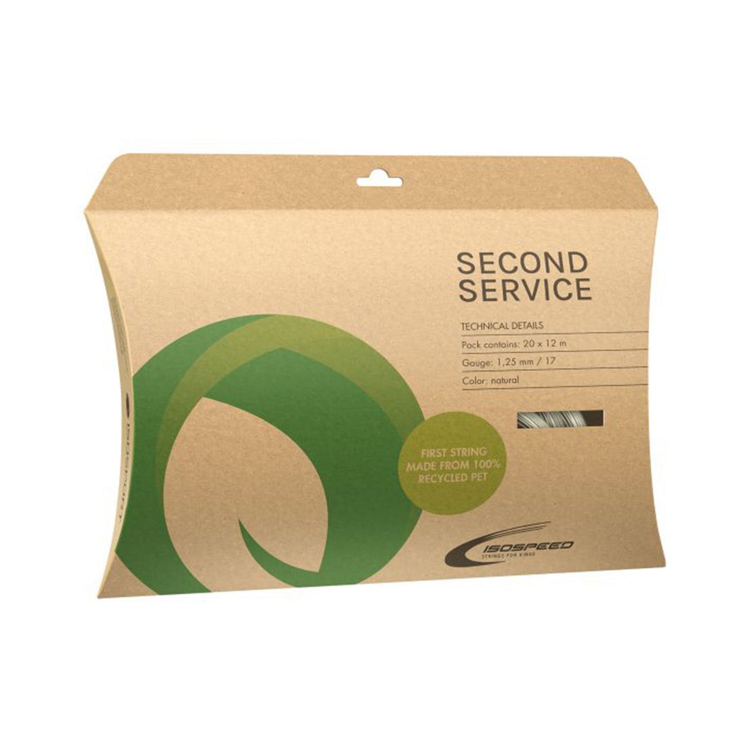 Isospeed Second Service Bigpack 20 X12 M String Reel-Ecru Isospeed Second Service Bigpack 20 X12 M String Reel-Ecru