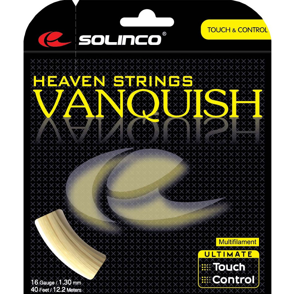 Solinco Vanquish Natur String Set 12,2m-Ecru Solinco Vanquish Natur String Set 12,2m-Ecru