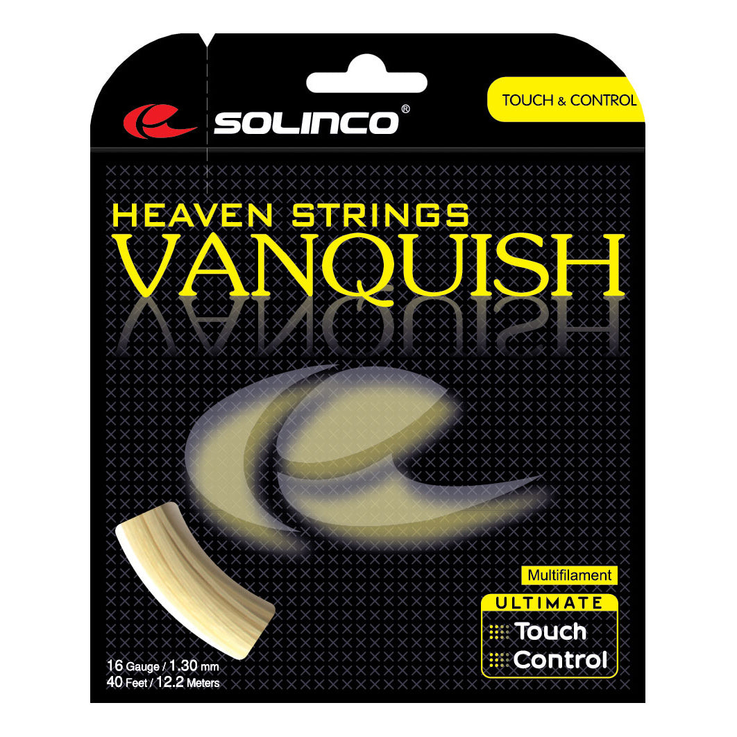 Solinco Vanquish Natur String Set 12,2m-Ecru Solinco Vanquish Natur String Set 12,2m-Ecru