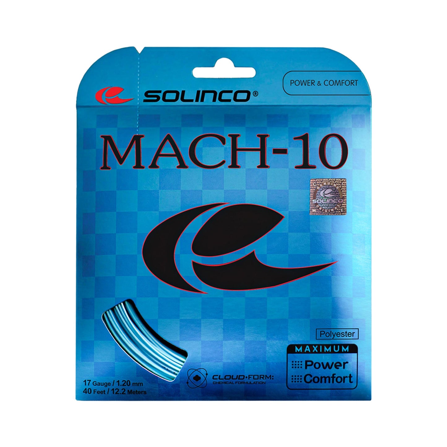 Solinco Mach 10 String Set-Blue Solinco Mach 10 String Set-Blue