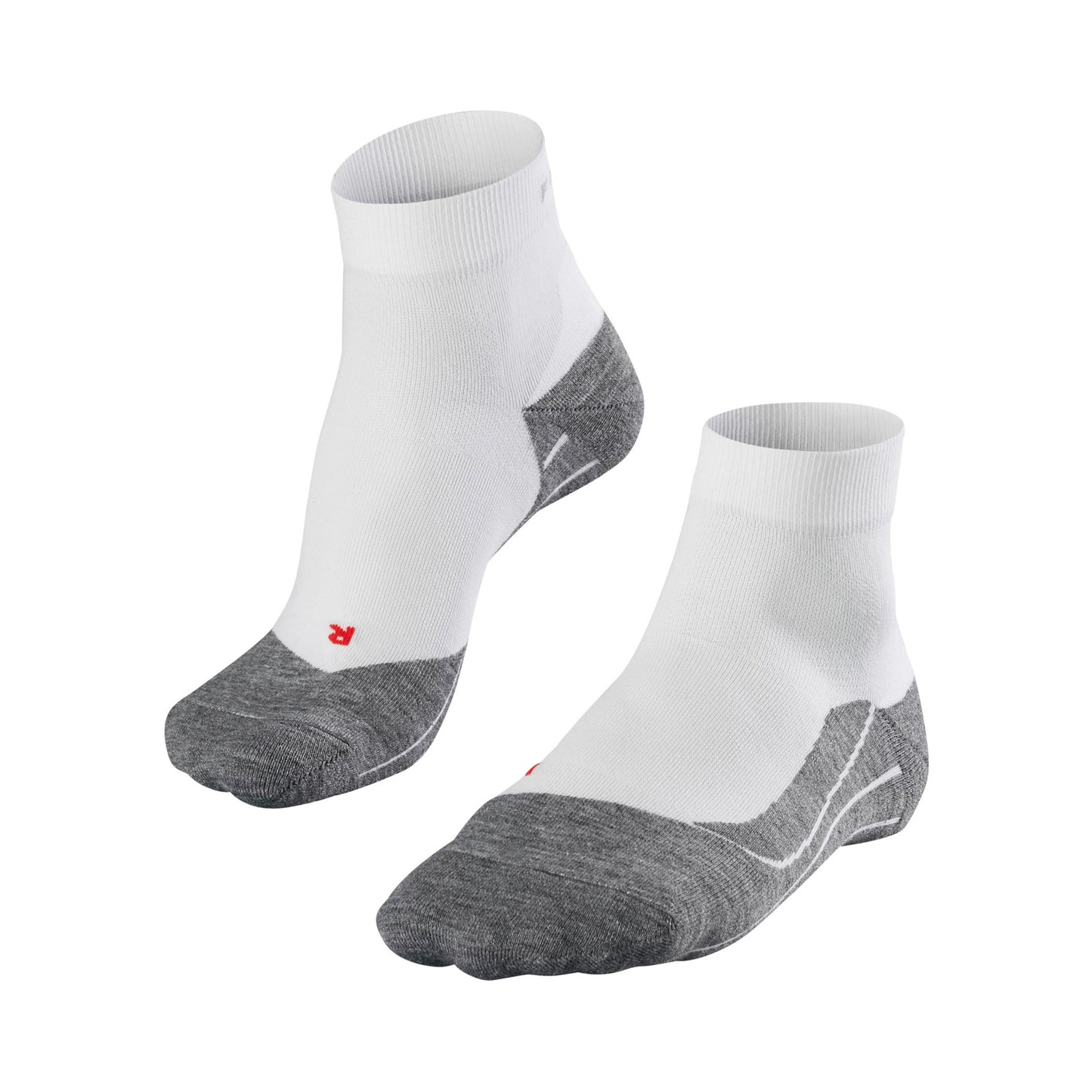 Falke RU4 Endurance Short Running Socks Men-White,Grey Falke RU4 Endurance Short Running Socks Men-White,Grey