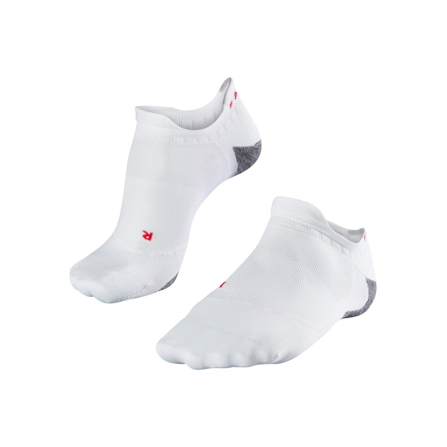 Falke RU5 Invisible Running Socks Men-White,Grey Falke RU5 Invisible Running Socks Men-White,Grey