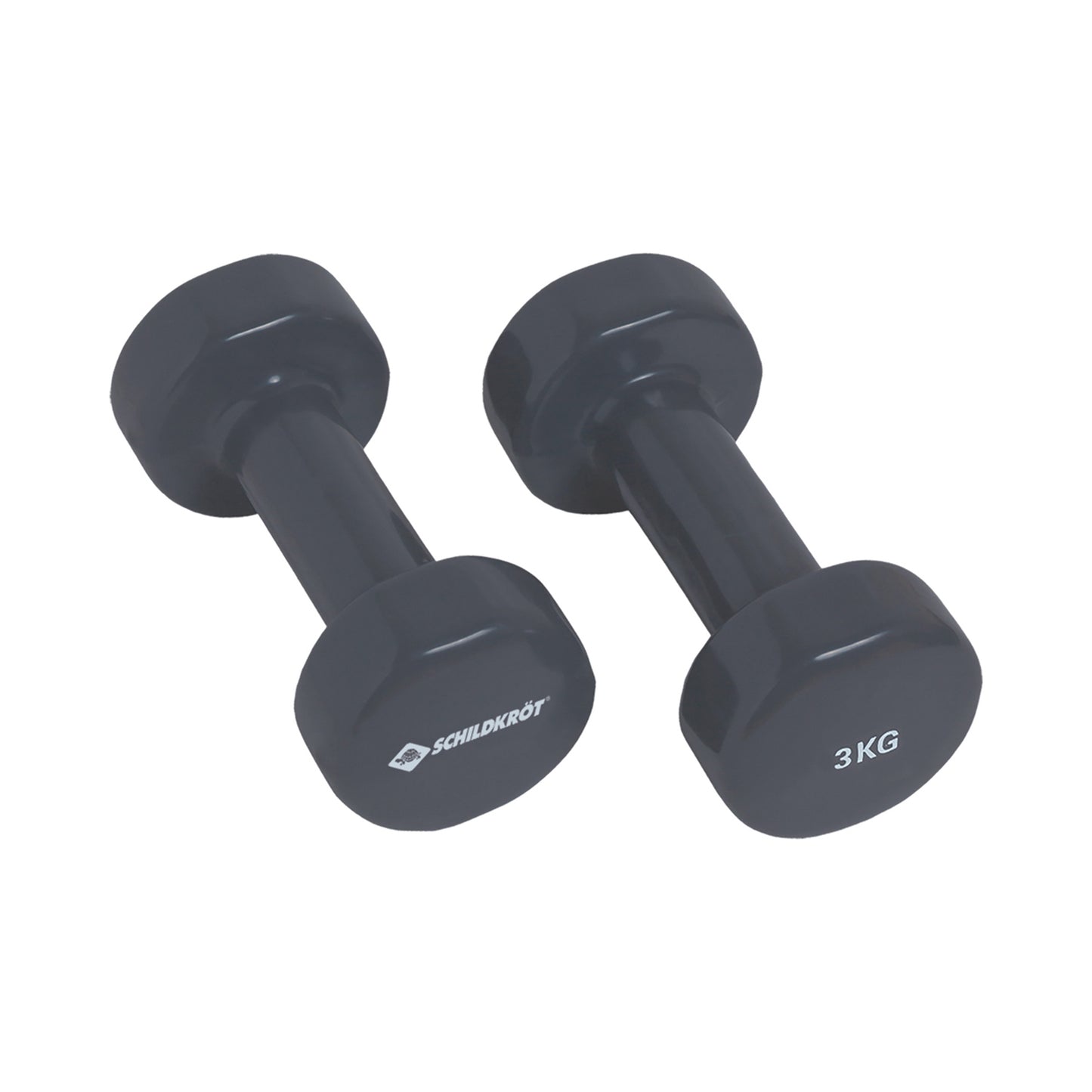 Schildkröt Fitness Vinyl-Hanteln 3 kg Set Soft handle Schildkröt Fitness Vinyl-Hanteln 3 kg Set Soft handle