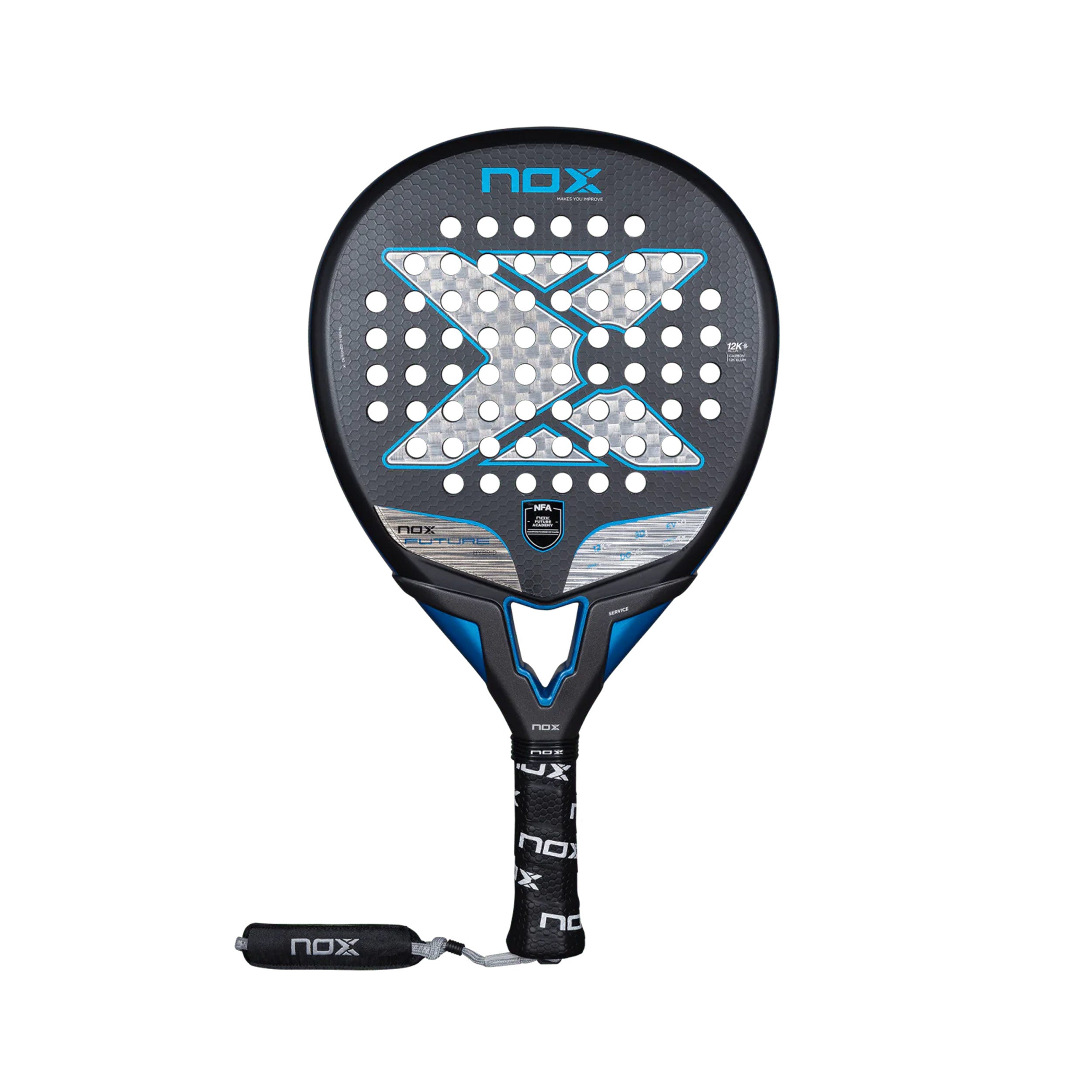 Future 12K Alum Hybrid NFA Edition Padel racket | Tennis-Point