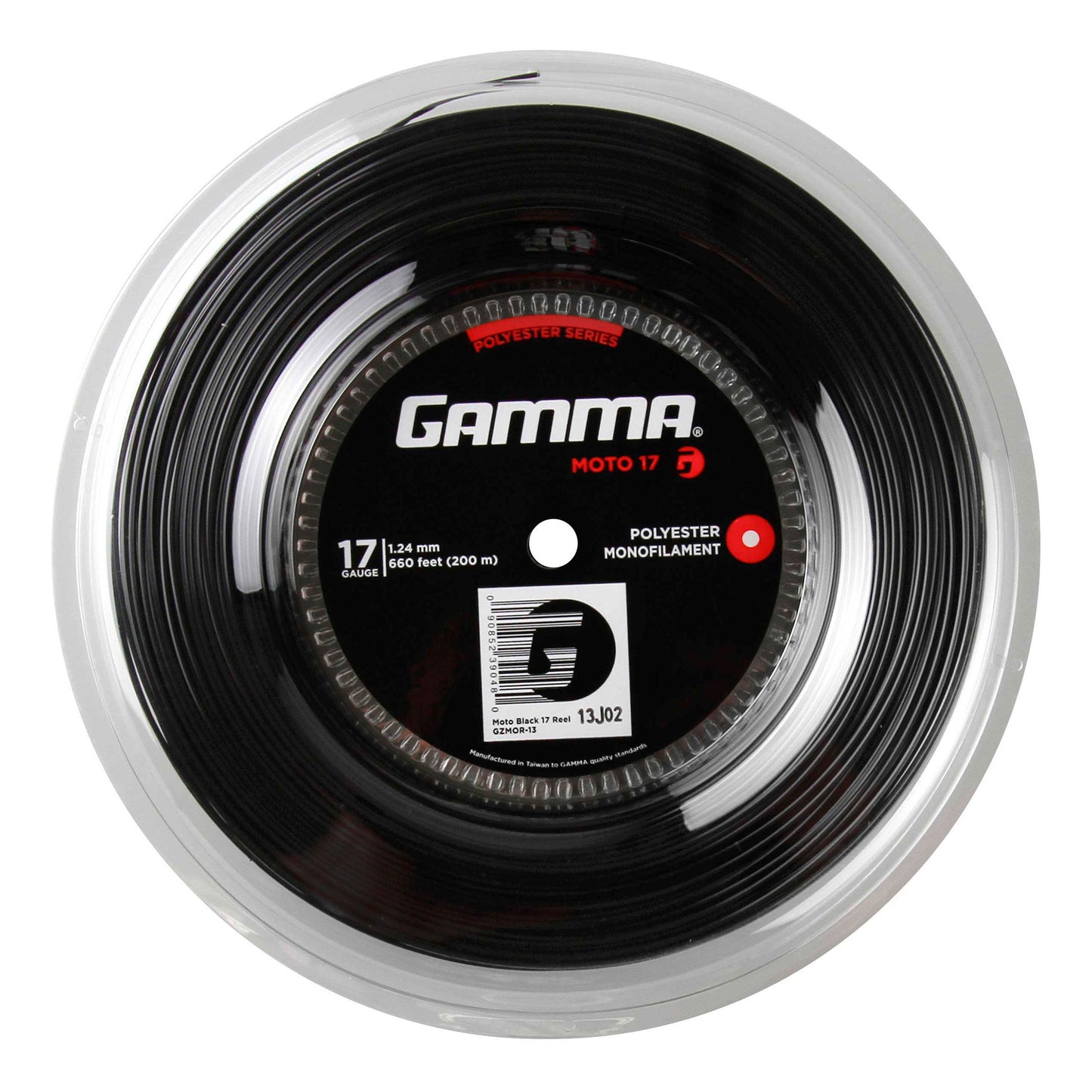 Gamma Moto String Reel 200m-Black Gamma Moto String Reel 200m-Black