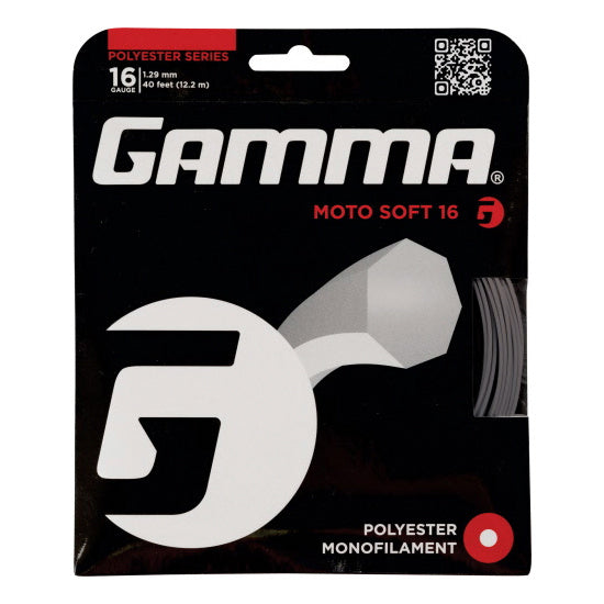 Gamma Moto Soft Charcoal String Set 12,2m-Grey Gamma Moto Soft Charcoal String Set 12,2m-Grey