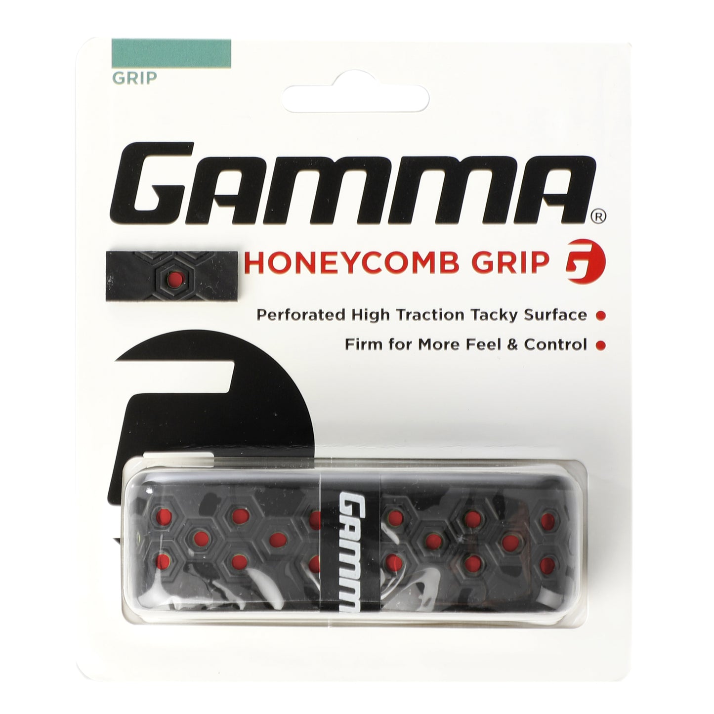 Gamma Honeycomb Cushion Grip 1 Pack-black,red Gamma Honeycomb Cushion Grip 1 Pack-black,red