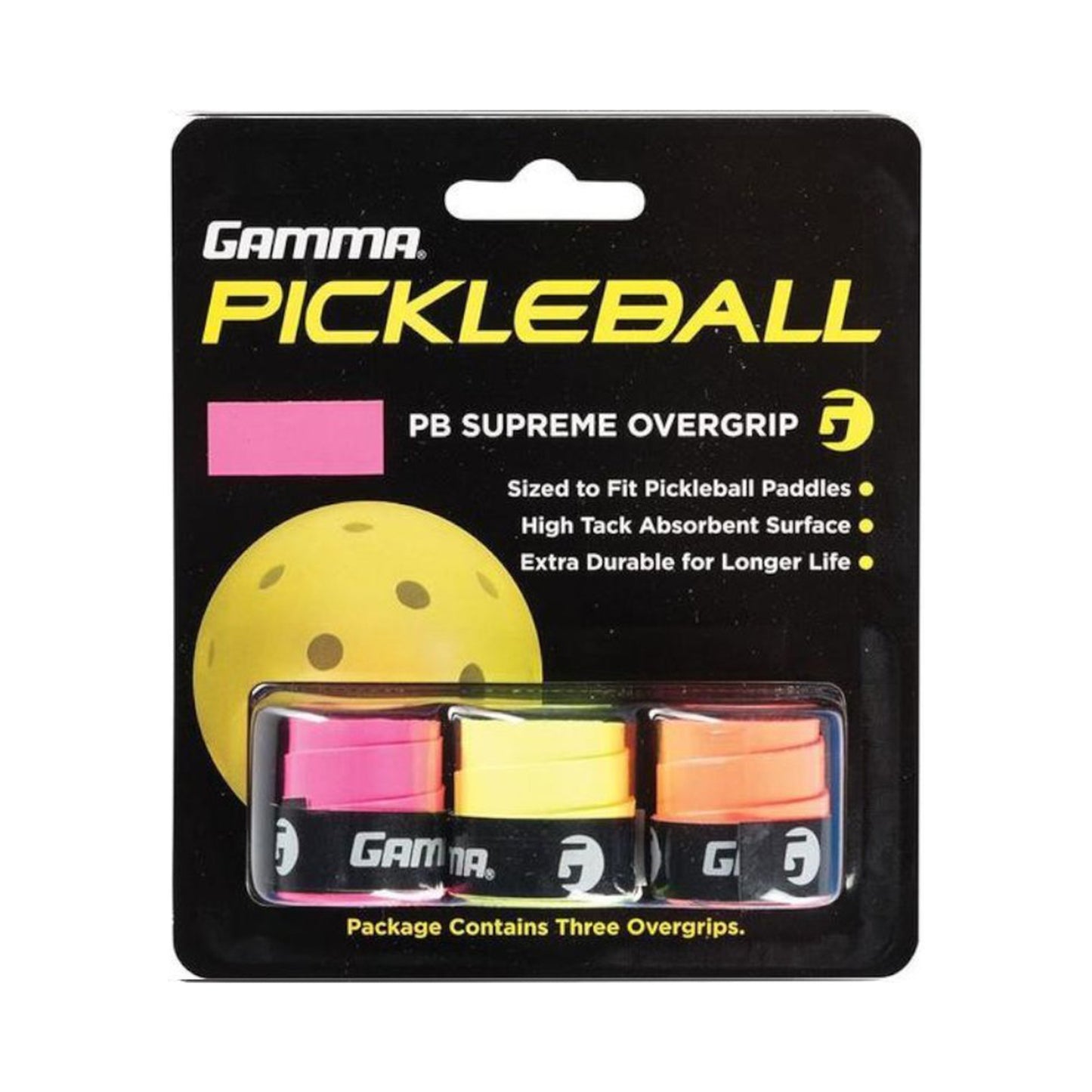 Gamma Pickleball Supreme - neon yellow Gamma Pickleball Supreme - neon yellow