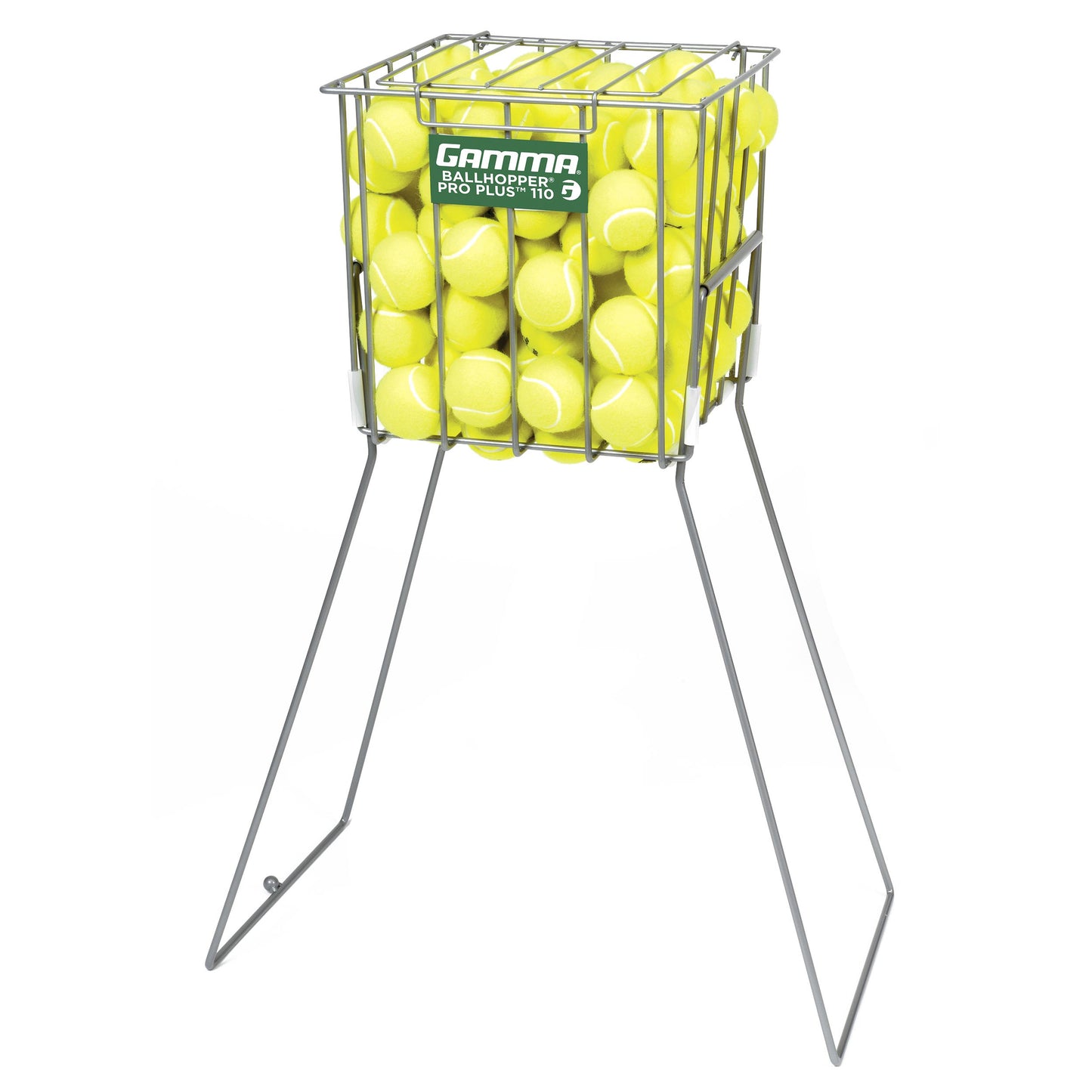 Gamma Ballhopper Pro Plus 110 Ball Basket-Anthracite Gamma Ballhopper Pro Plus 110 Ball Basket-Anthracite