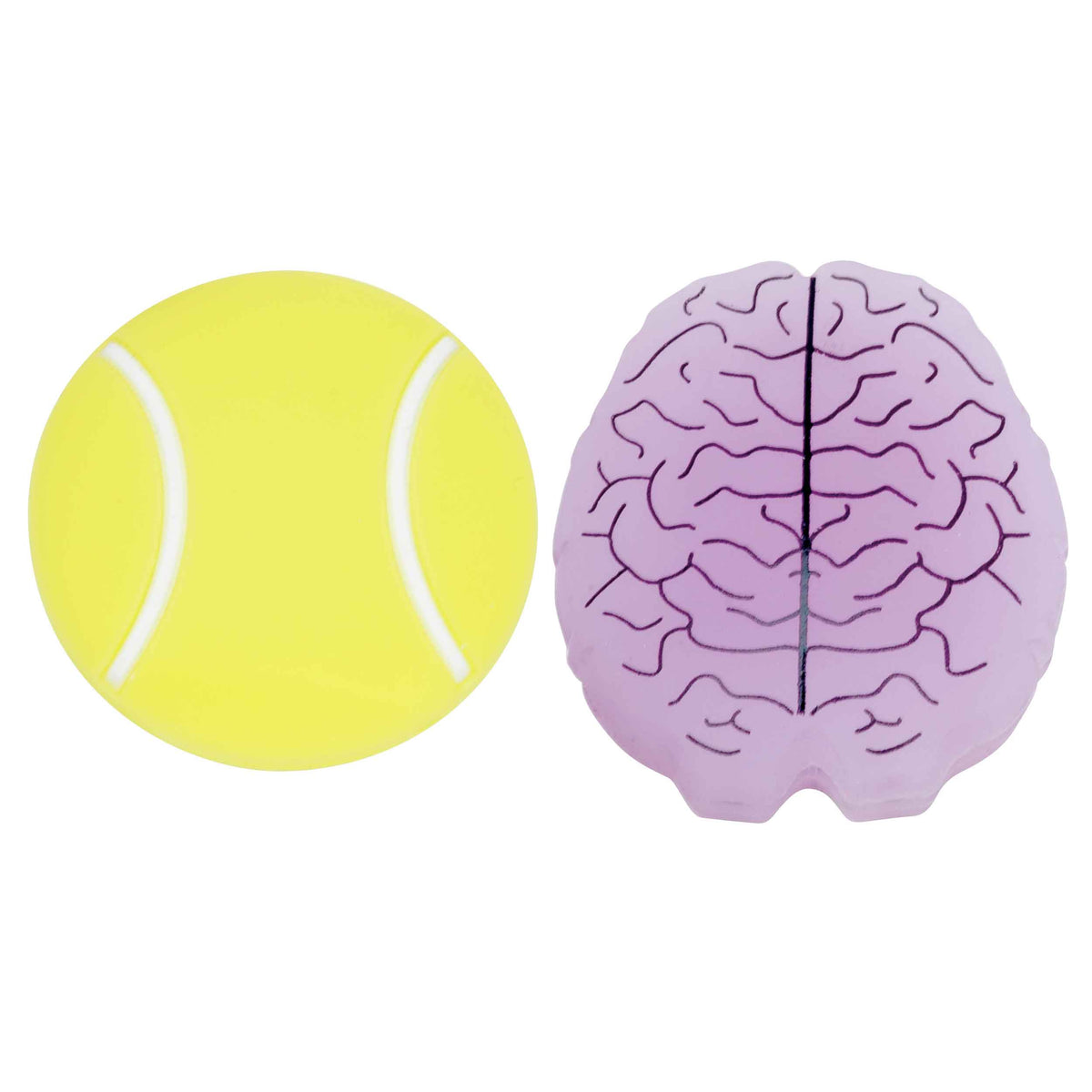 Gamma String Things Tennisball,Brain Dampener In A Double-pack-Multicoloured Gamma String Things Tennisball,Brain Dampener In A Double-pack-Multicoloured