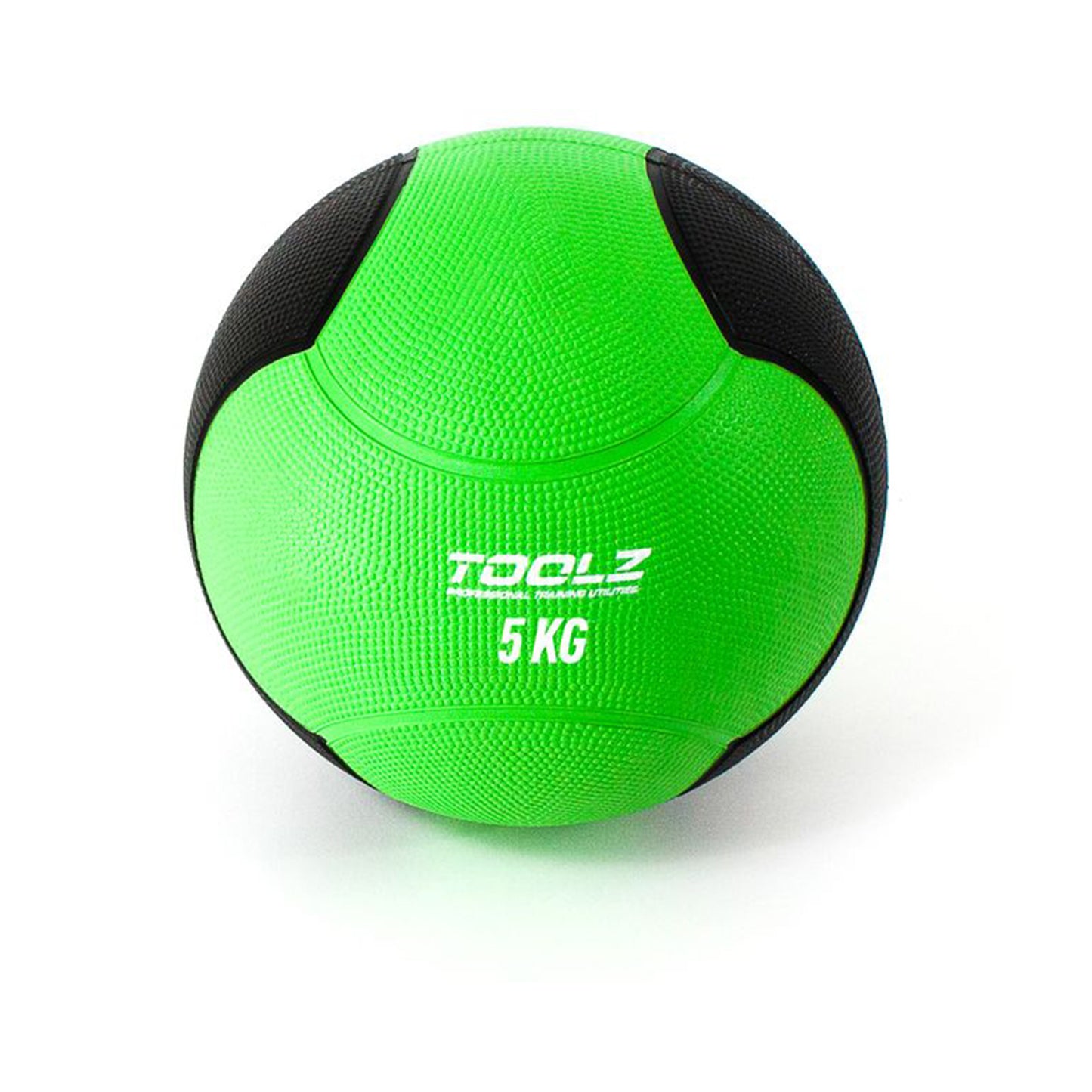TOOLZ 5kg Medicine Ball-Green,Black TOOLZ 5kg Medicine Ball-Green,Black