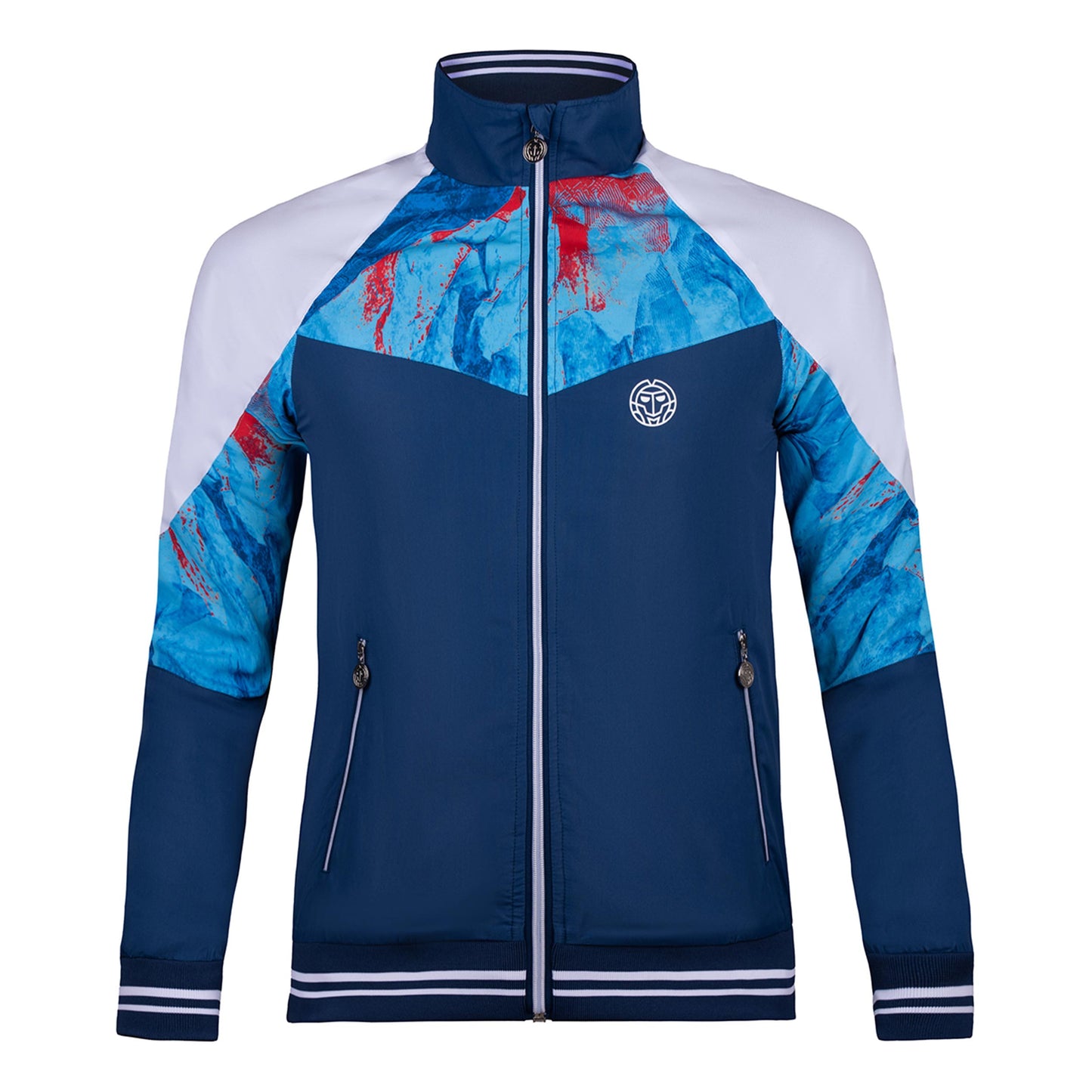 BIDI BADU Jabu Tech Training jacket Men - dark blue, light blue BIDI BADU Jabu Tech Training jacket Men - dark blue, light blue