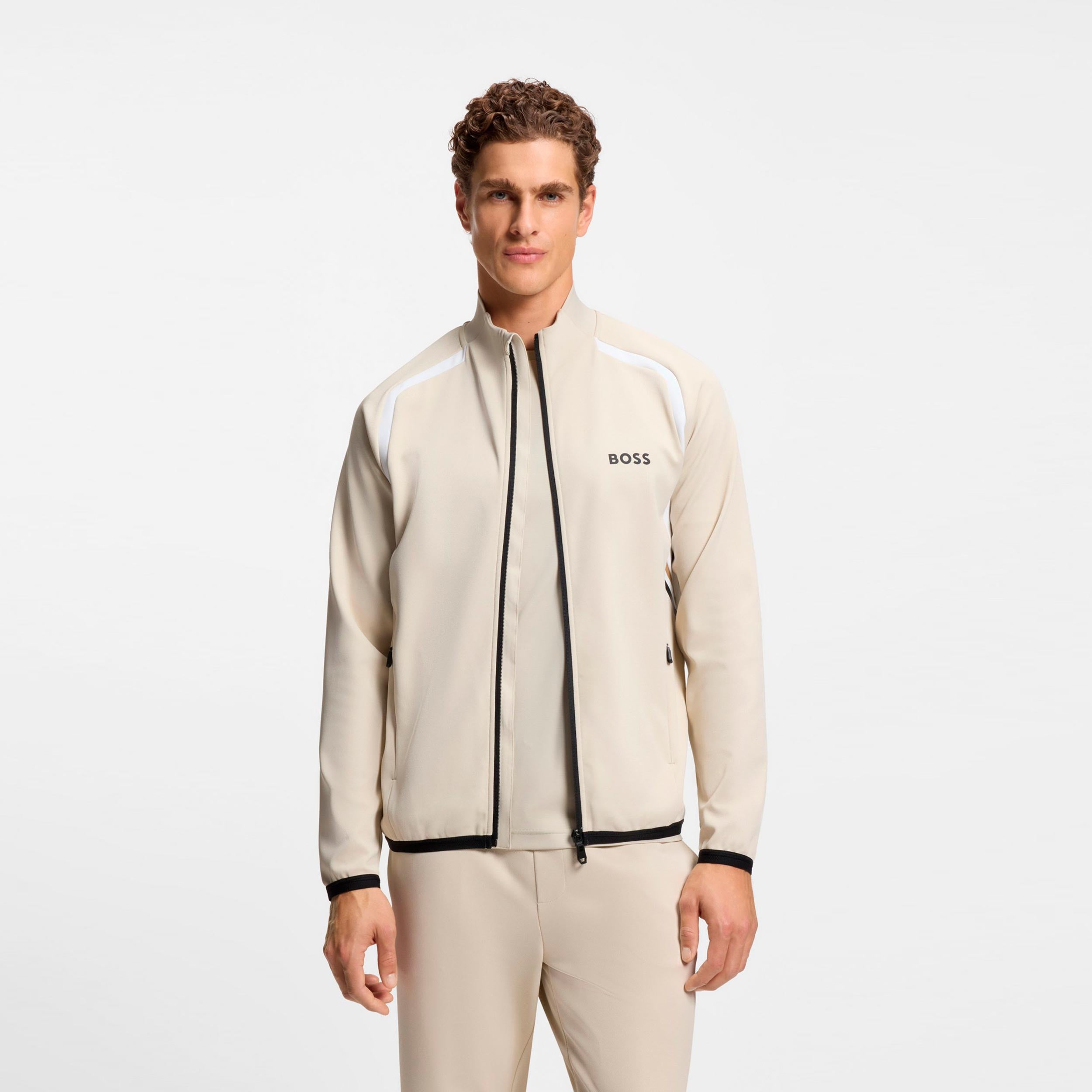 Spin Training jacket Men - beige | Tennis-Point