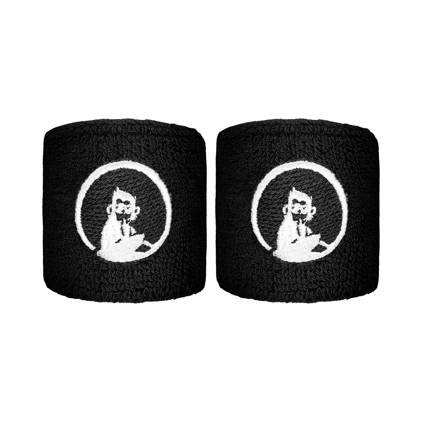 Quiet Please Wristband 2 Pack short - black Quiet Please Wristband 2 Pack short - black