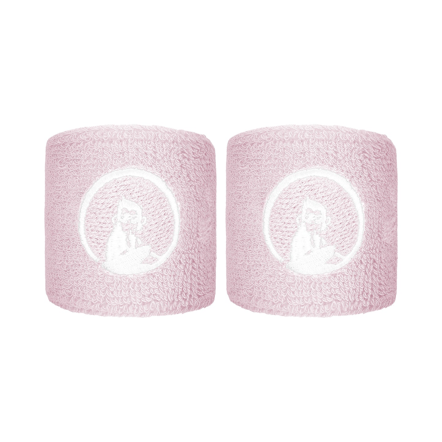 Quiet Please Wristband 2 Pack short - lilac, white Quiet Please Wristband 2 Pack short - lilac, white