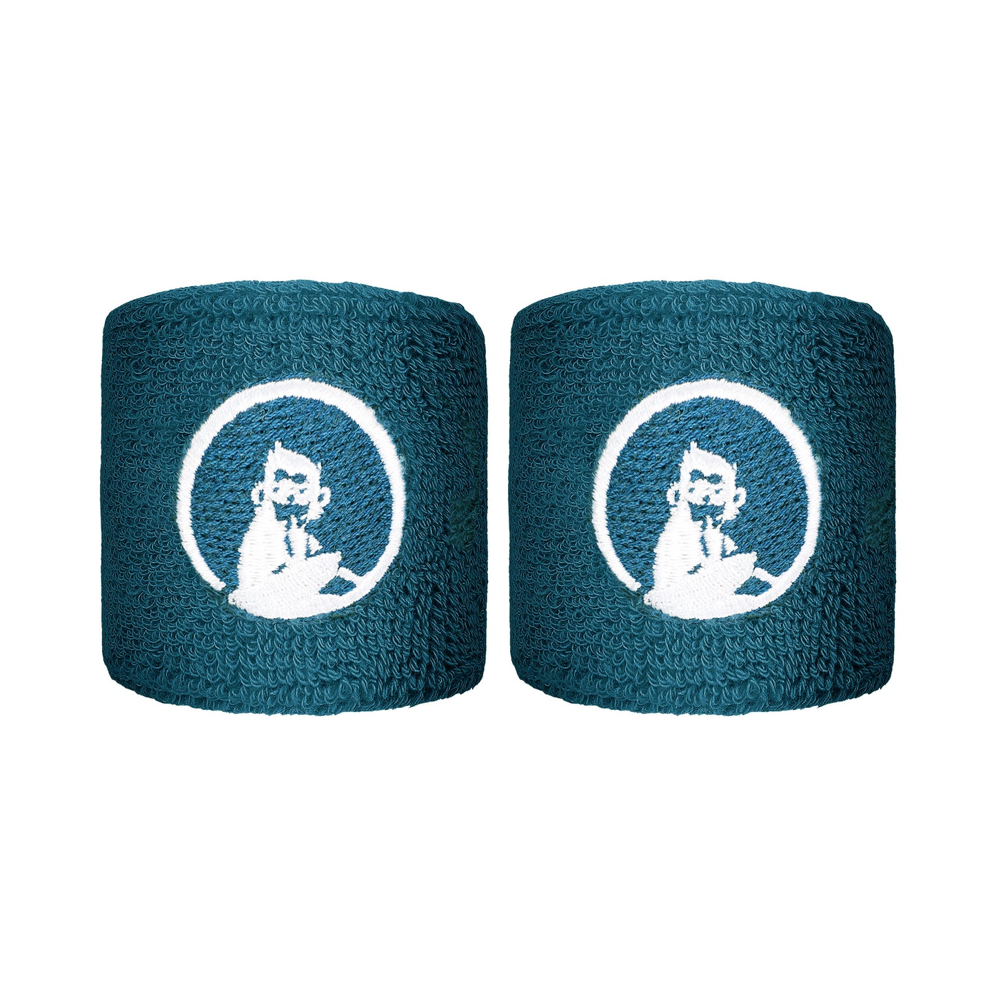Quiet Please Wristband 2 Pack short - petrol Quiet Please Wristband 2 Pack short - petrol