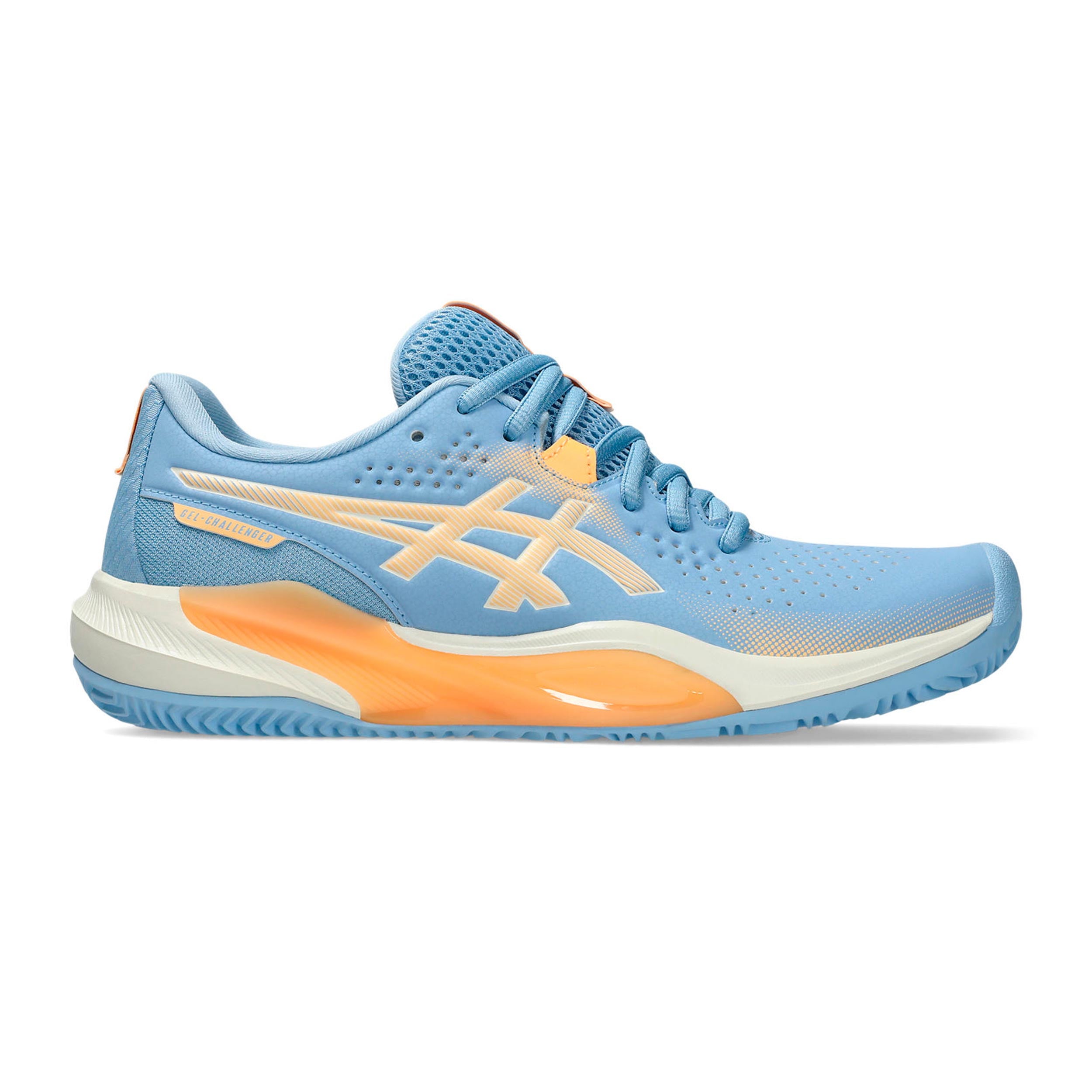 MOKA③ Gel-Challenger 15 Padel shoe Women - light blue, apricot | Tennis