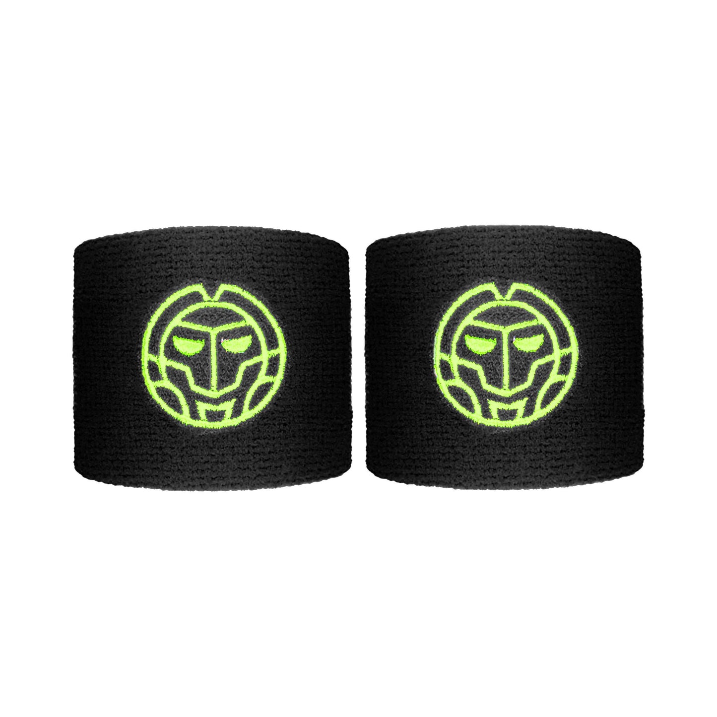 BIDI BADU Night Flash Wristband 2 Pack short - black, neon yellow BIDI BADU Night Flash Wristband 2 Pack short - black, neon yellow