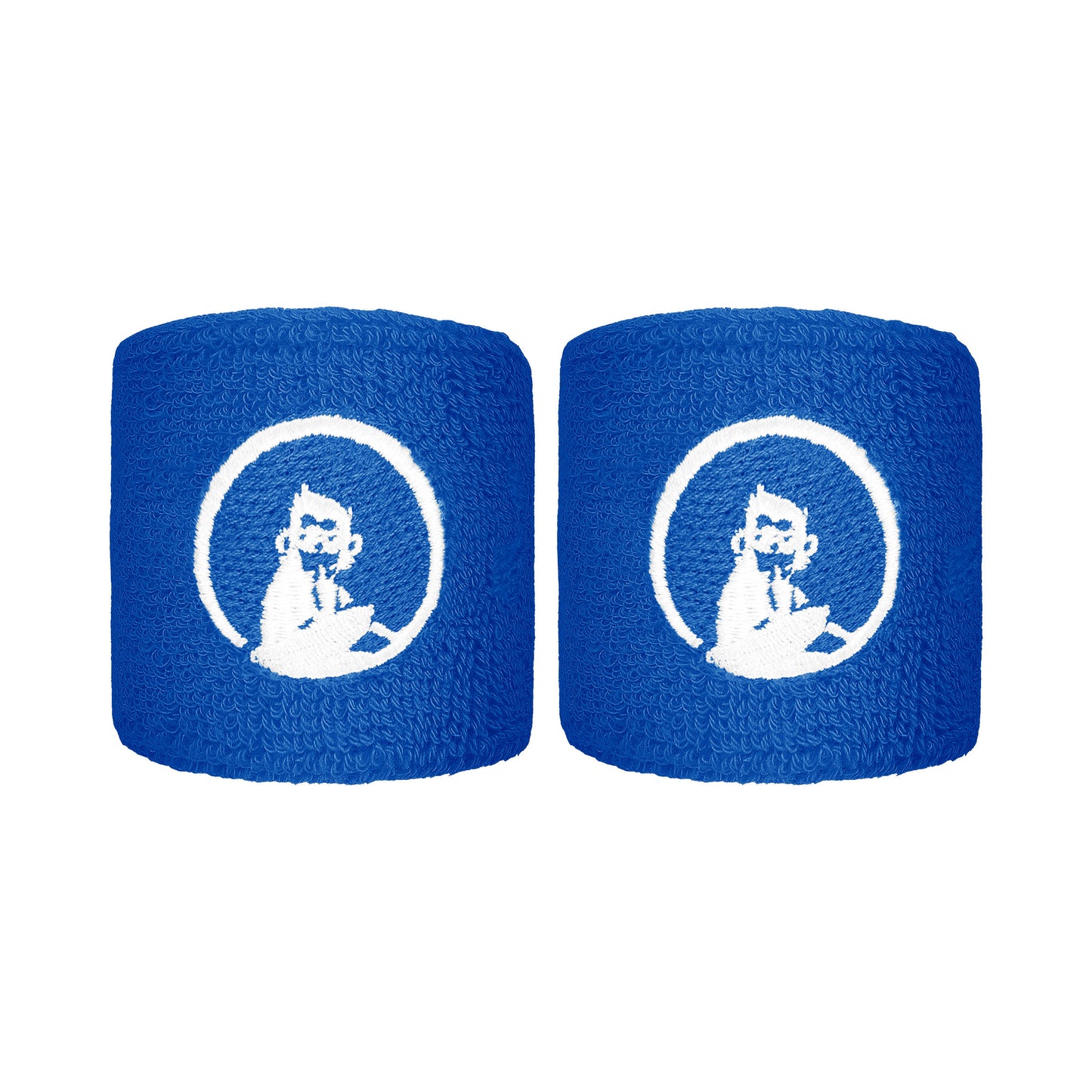 Quiet Please Wristband 2 Pack short - blue, white Quiet Please Wristband 2 Pack short - blue, white