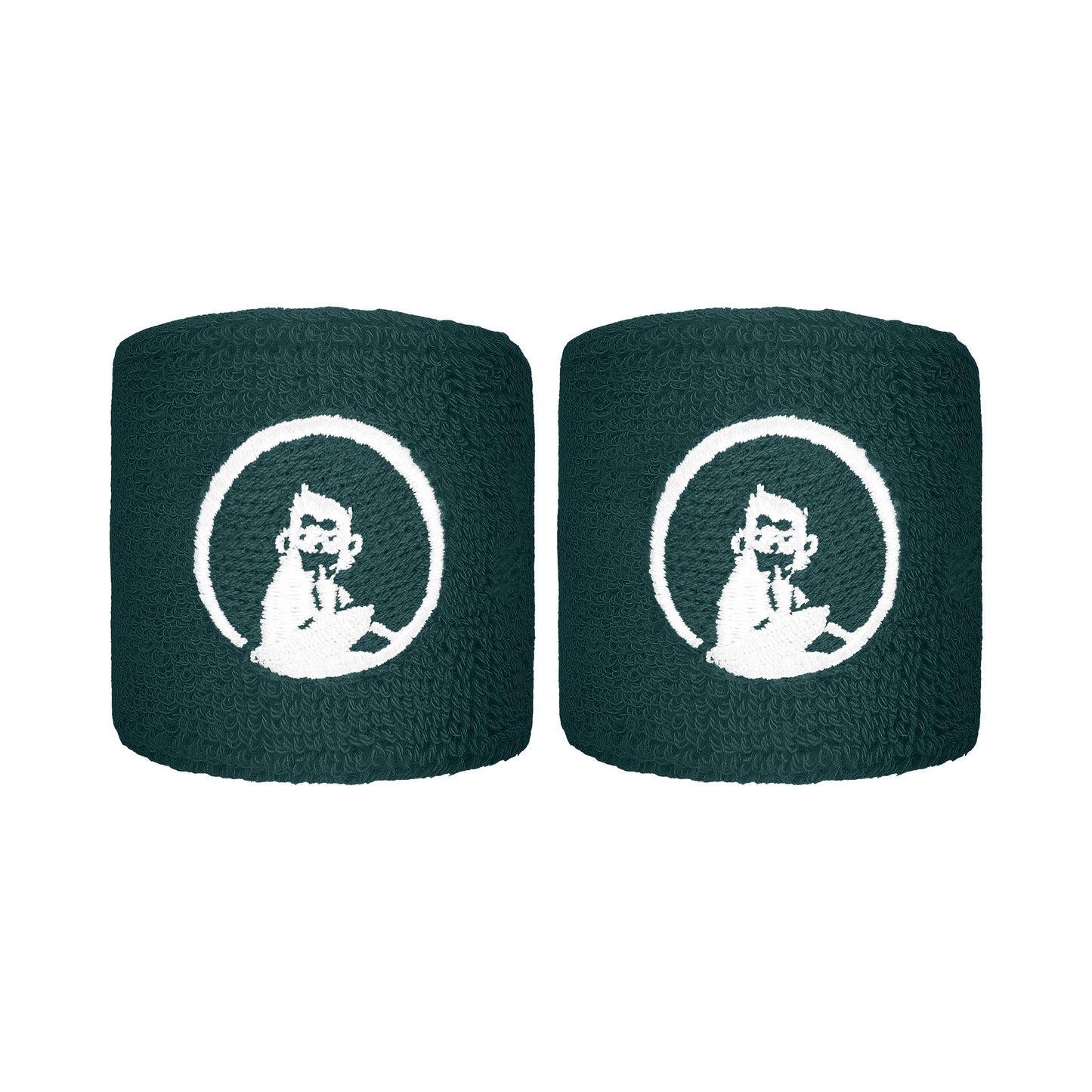 Quiet Please Wristband 2 Pack short - green Quiet Please Wristband 2 Pack short - green