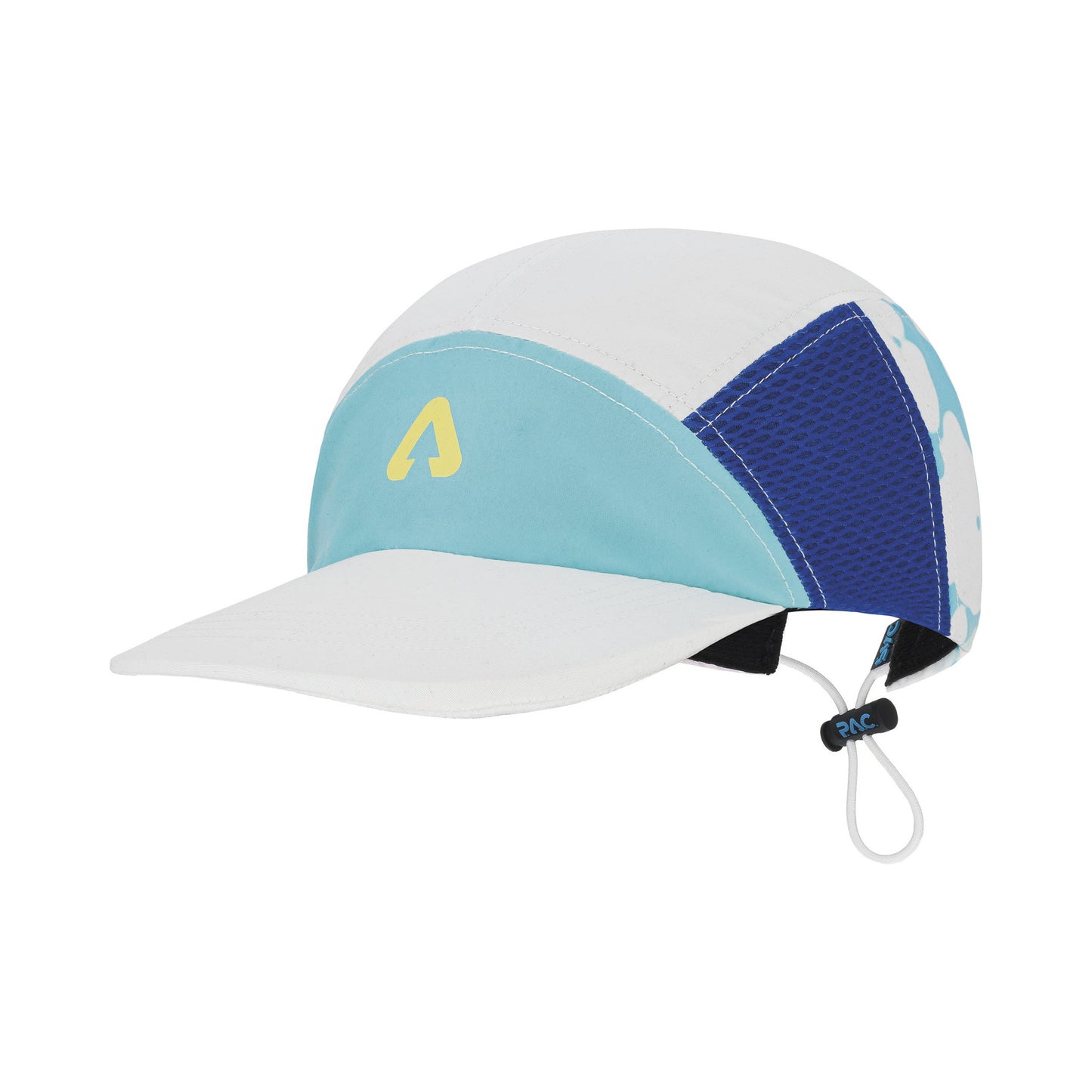 P.A.C. Nefun Run Cap Unisex-white, blue P.A.C. Nefun Run Cap Unisex-white, blue