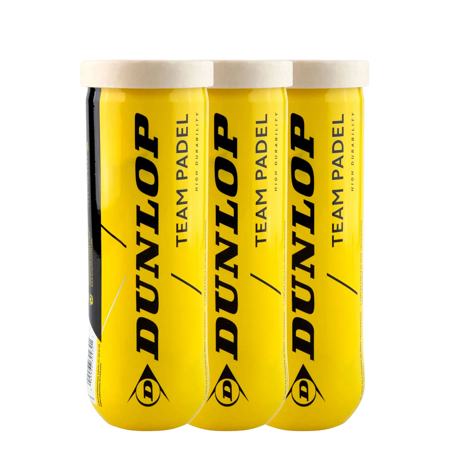 Dunlop Team Padel 3x Ball 3 Tube Dunlop Team Padel 3x Ball 3 Tube