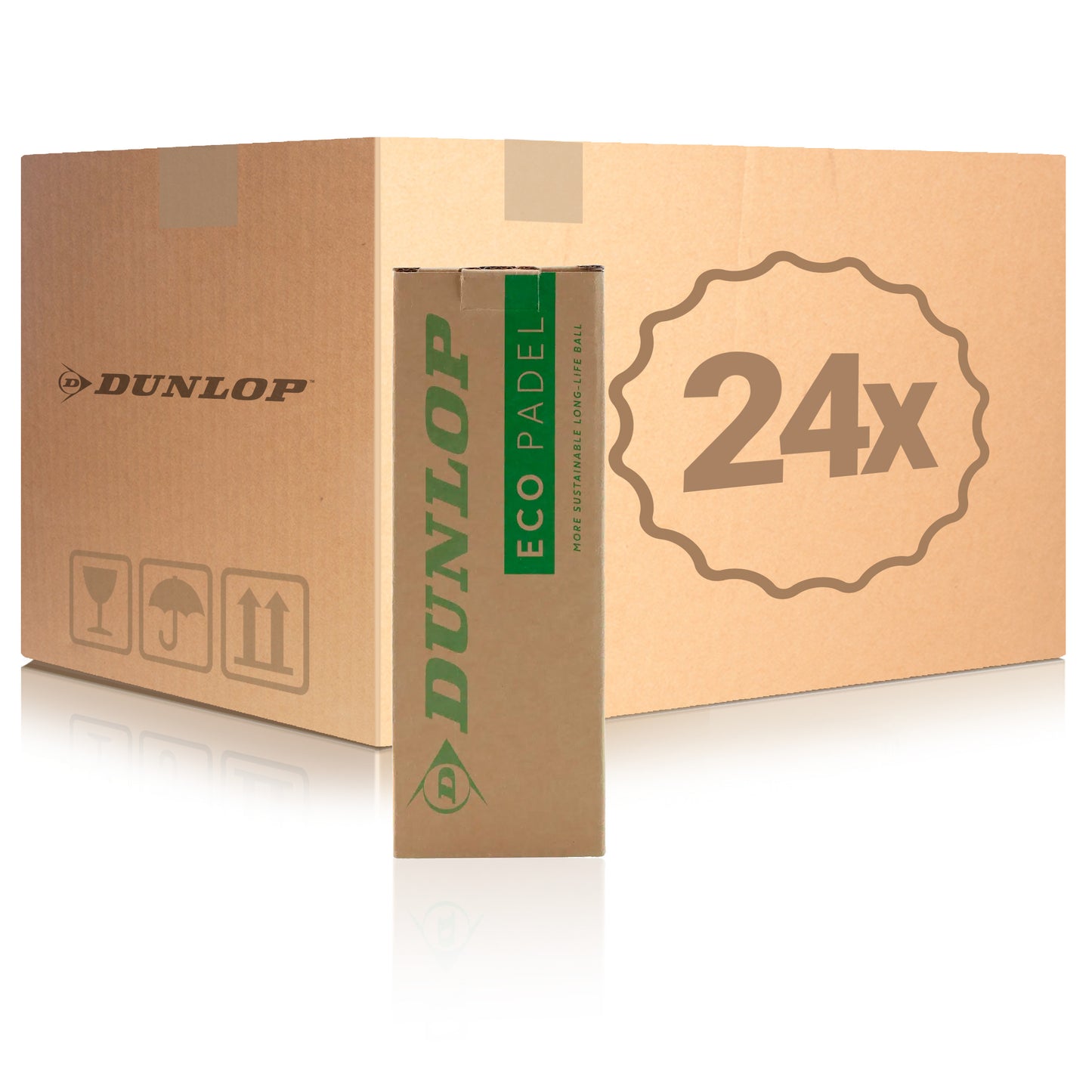 Dunlop 24x 3 Ball Tube Eco Padel Dunlop 24x 3 Ball Tube Eco Padel