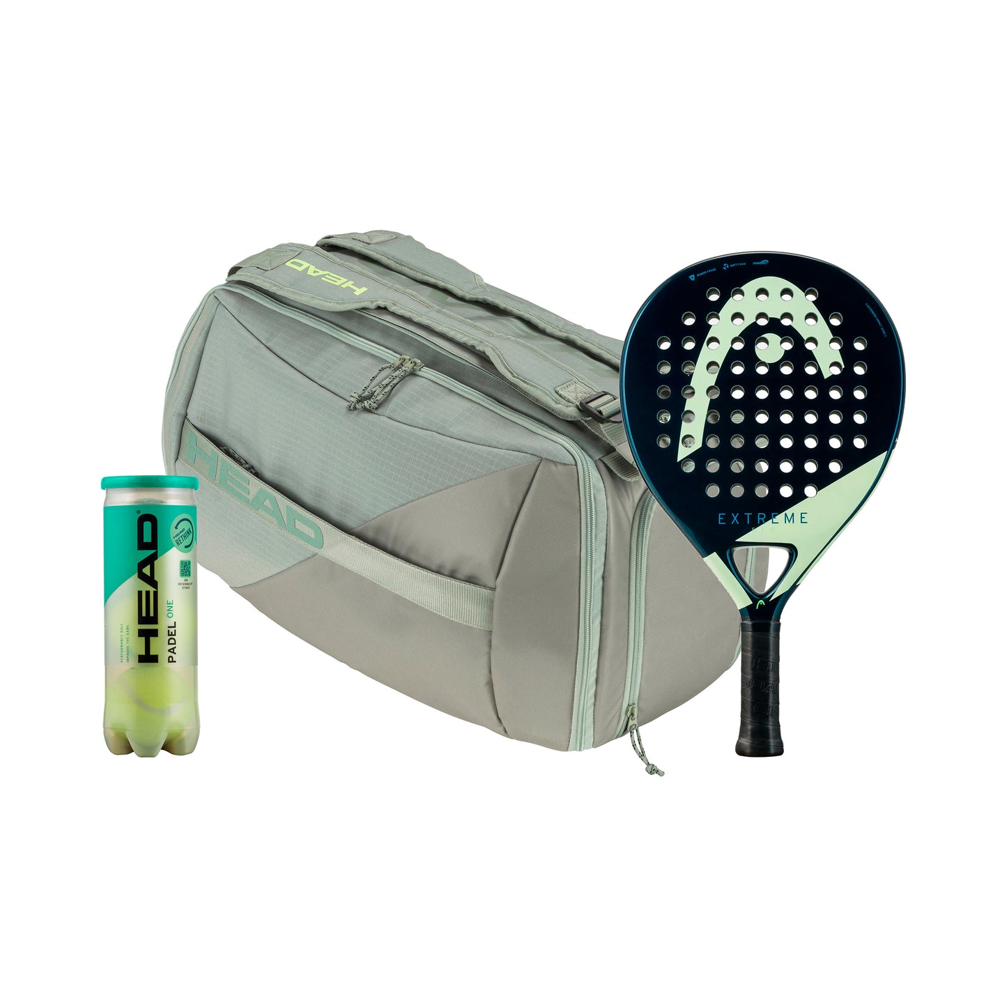 HEAD Evo Extreme 2025 plus tennis bag, plus ball can HEAD Evo Extreme 2025 plus tennis bag, plus ball can