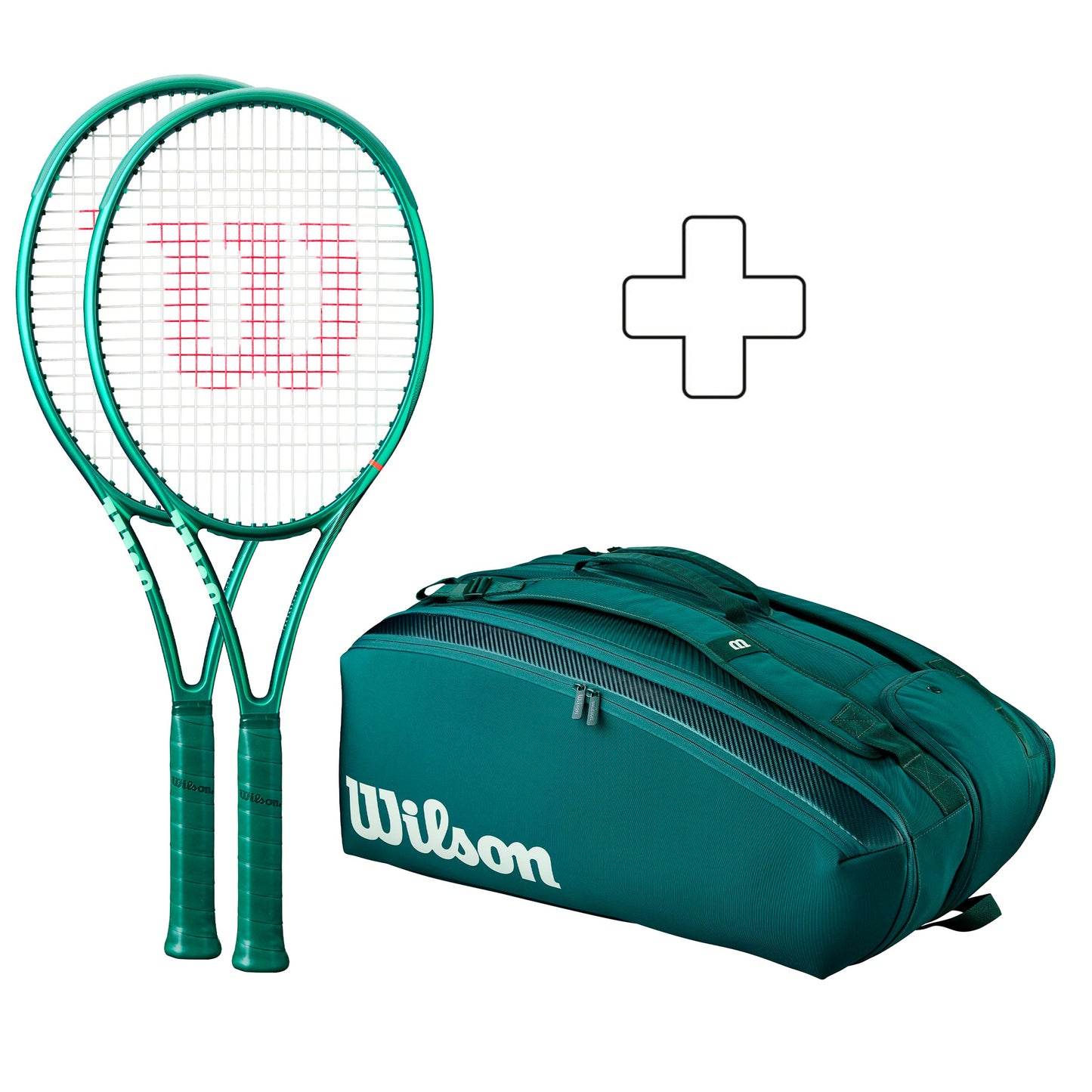 Wilson 2 x Blade 100L V10 plus racket bag Wilson 2 x Blade 100L V10 plus racket bag