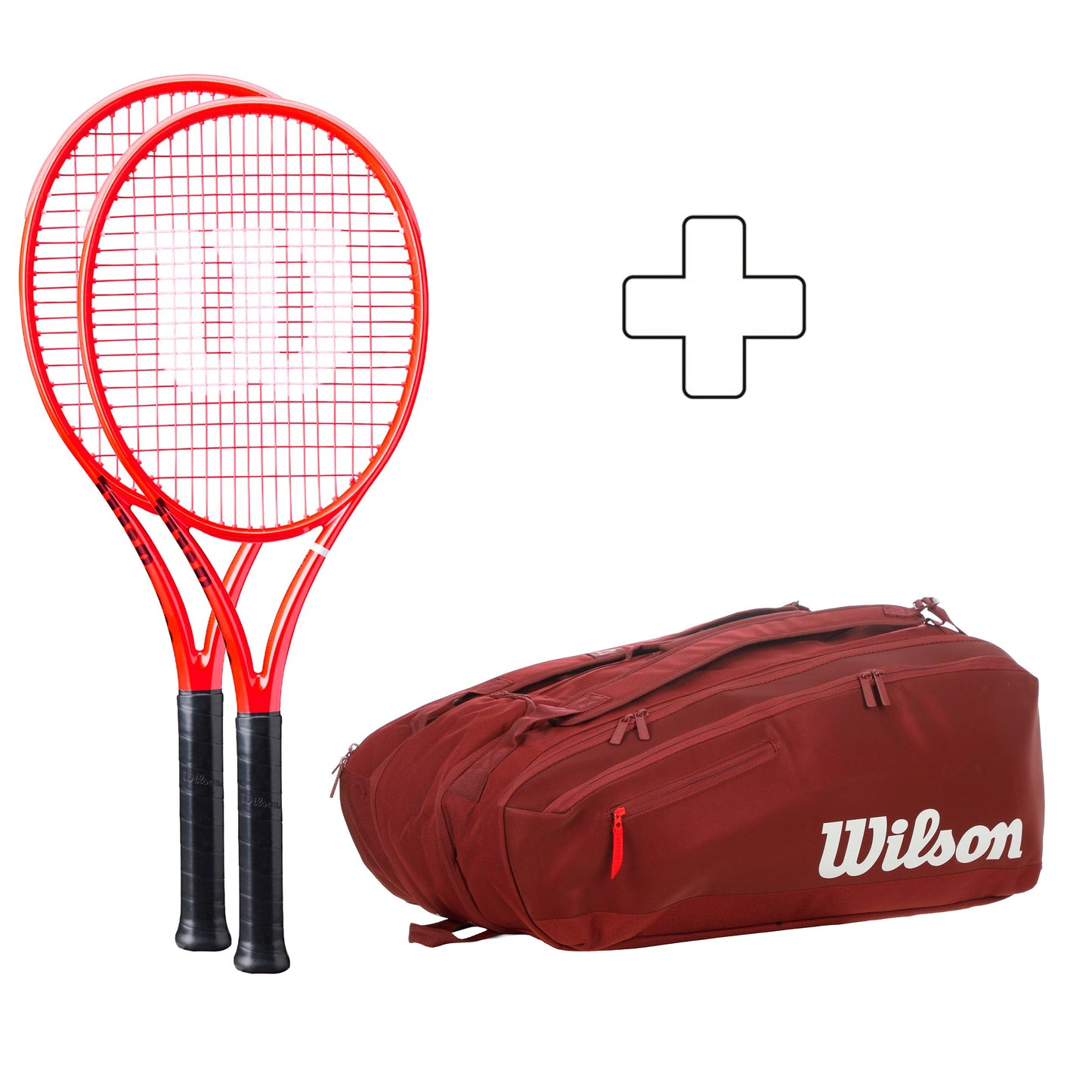 Wilson 2 x Defyer 98 Pro V1 plus racket bag Wilson 2 x Defyer 98 Pro V1 plus racket bag