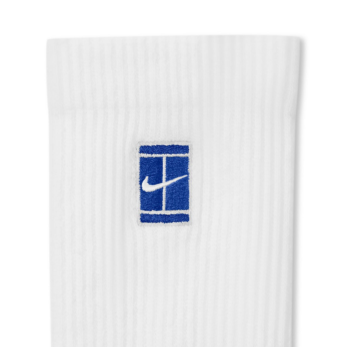 Nike Crew Tennis Socks 3 Pack Unisex - white, blue Nike Crew Tennis Socks 3 Pack Unisex - white, blue